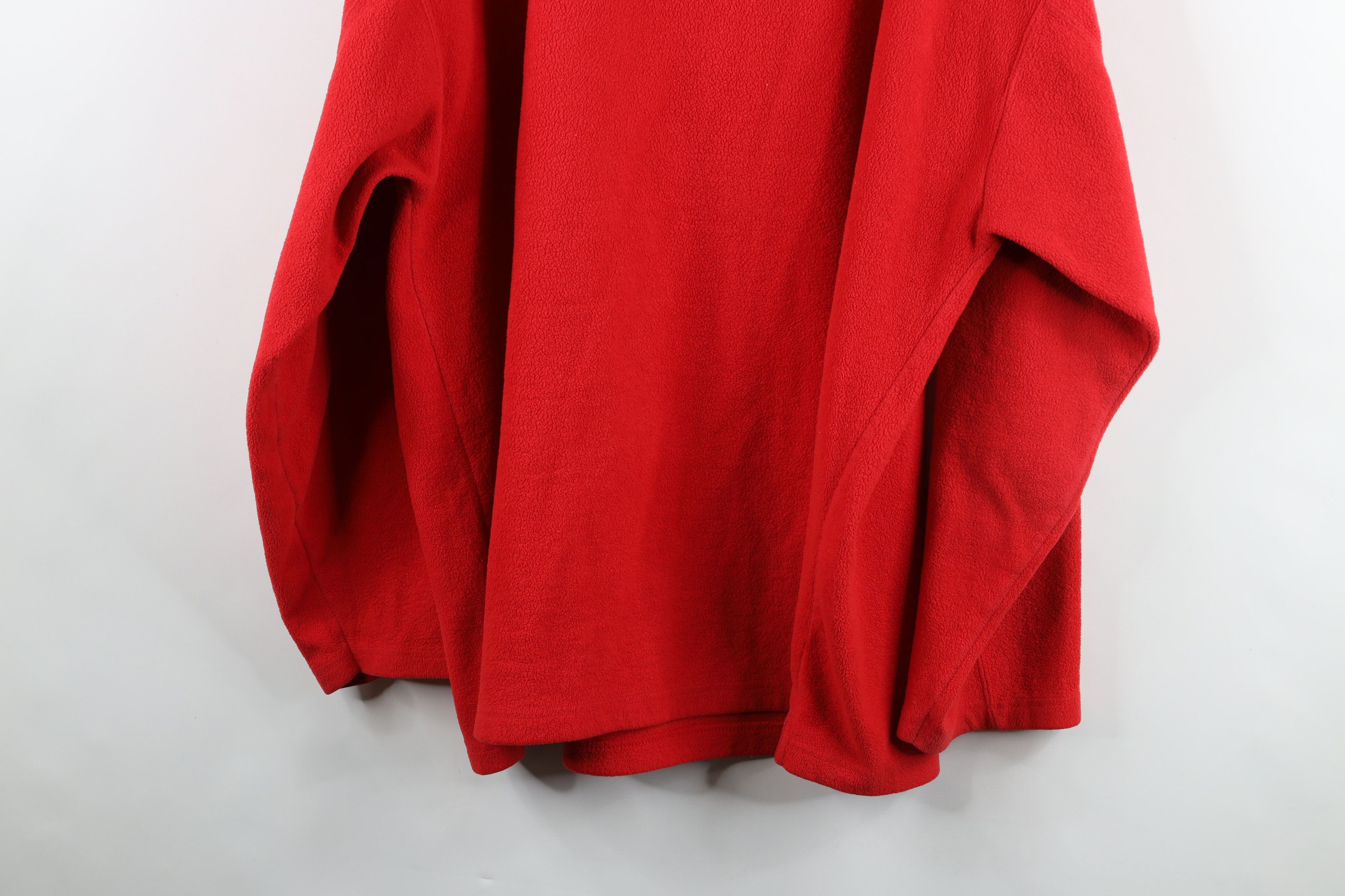 Vintage Vintage 90s University of Nebraska Fleece Sweatshirt Red Size US XXL / EU 58 / 5 - 14 Thumbnail