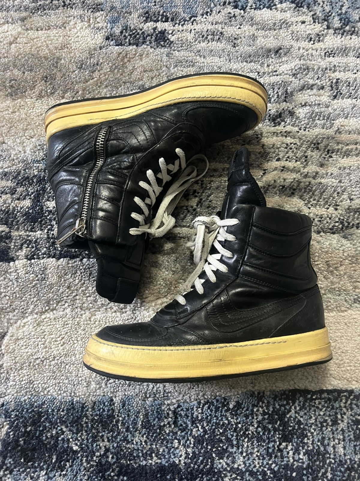 Rick Owens Rick Owens FW06 OG Calf Leather Dunk Size US 10 / EU 43 - 3 Thumbnail