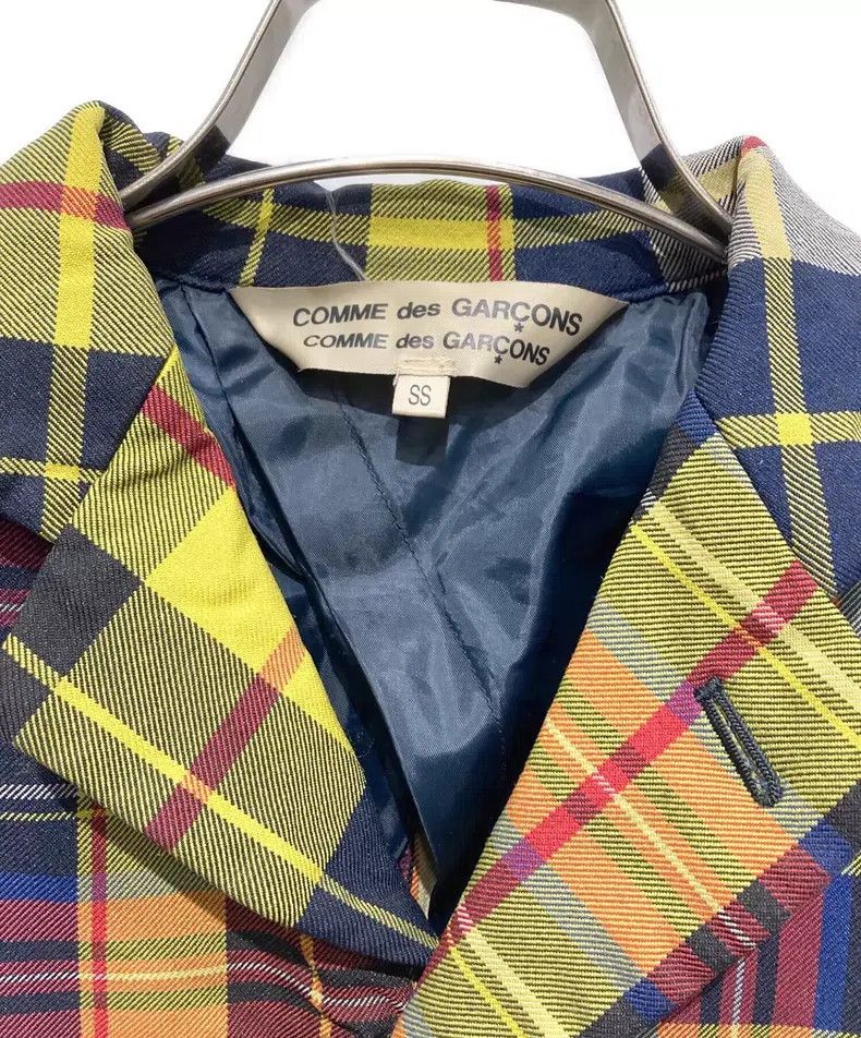 Comme des Garcons Comme Des Garcons Plaid Jacket Size XS / US 0-2 / IT 36-38 - 4 Thumbnail
