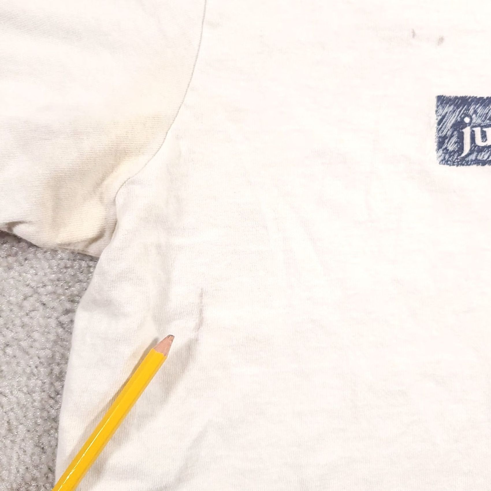 Nike Nike V-Neck Shirt L White USA Made Graphic Spell-Out Vtg 90s Grunge Streetwear Mens Size US L / EU 52-54 / 3 - 6 Thumbnail