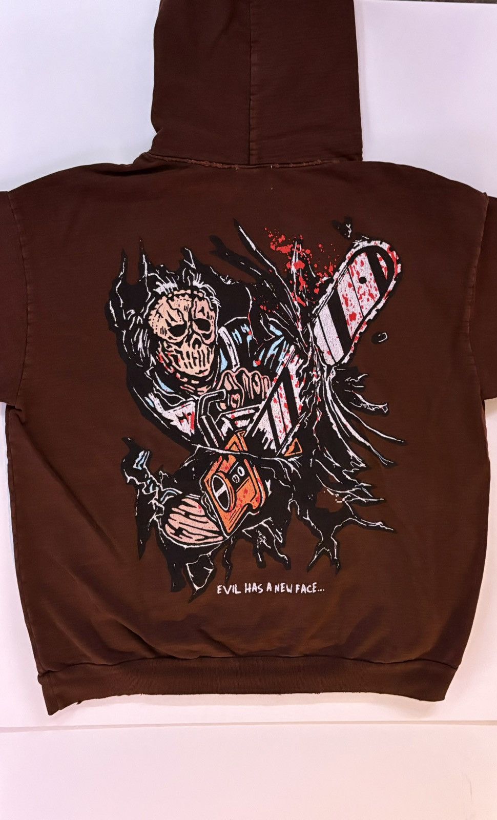 Warren Lotas Masked Chainsaw Killer Hoodie Size US XXL / EU 58 / 5 - 1 Thumbnail