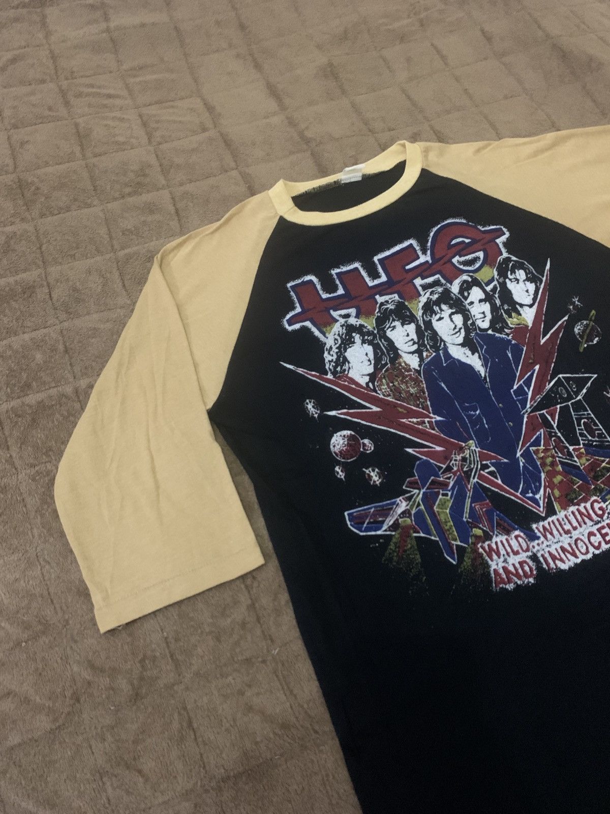 Band Tees Vintage UFO In Convert 80s Raglan Size US S / EU 44-46 / 1 - 4 Thumbnail