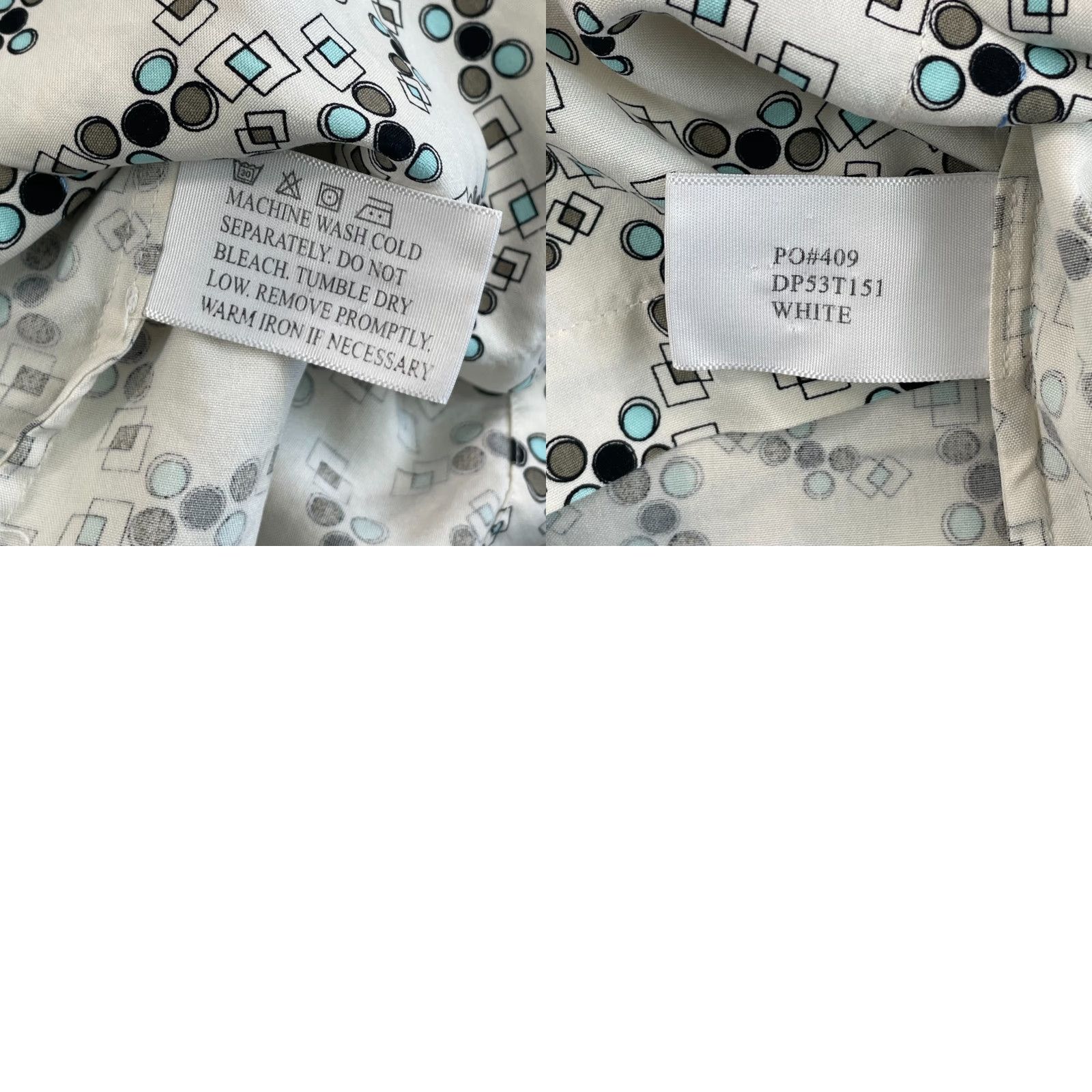 Nat Nast Nat Nast American Fit Shirt Men XL White Multi Geometric AOP Silk SS NWOT Size US XL / EU 56 / 4 - 8 Thumbnail