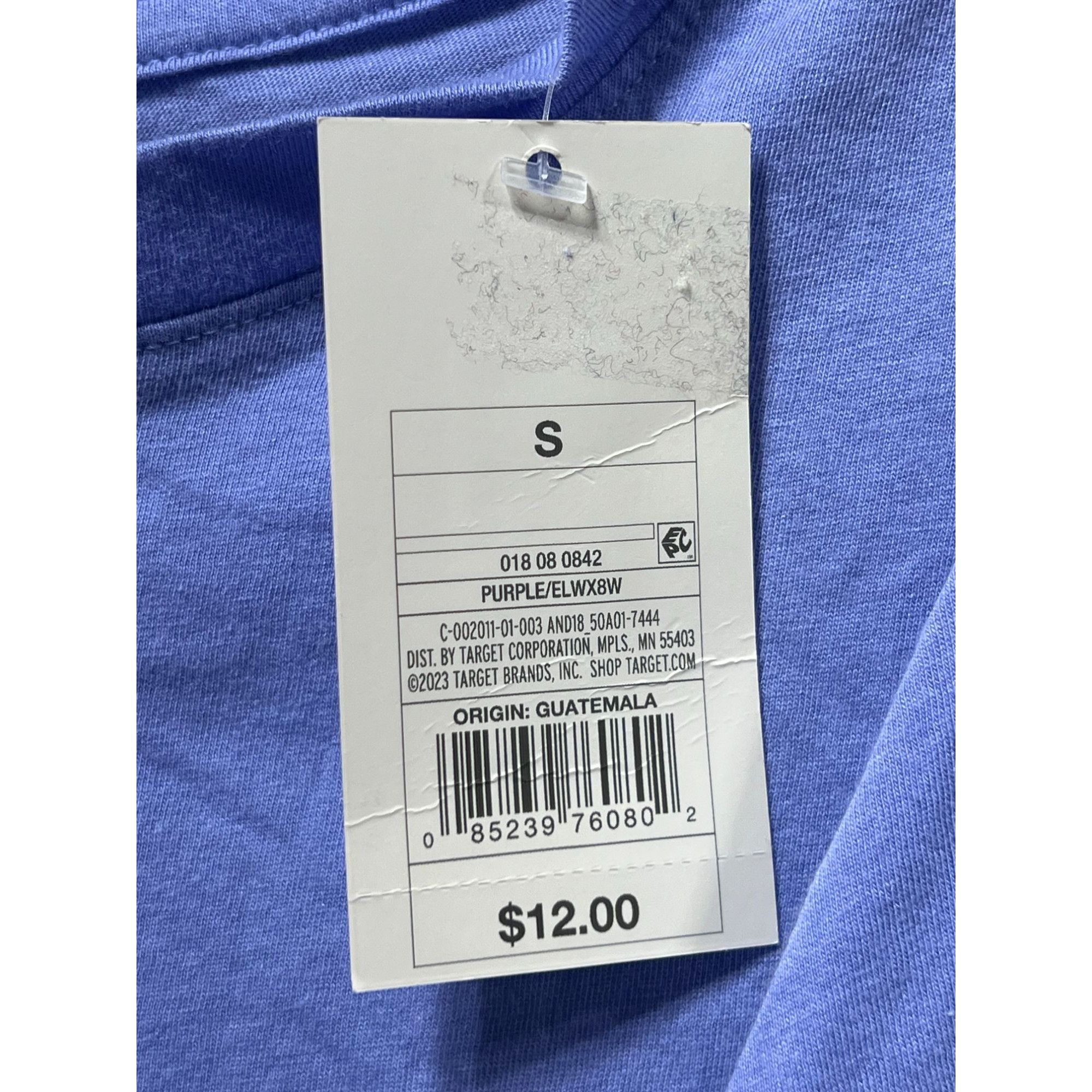 Other A New Day - Women's Slim Fit Drape T-Shirt - Purple - Small Size S / US 4 / IT 40 - 10 Thumbnail