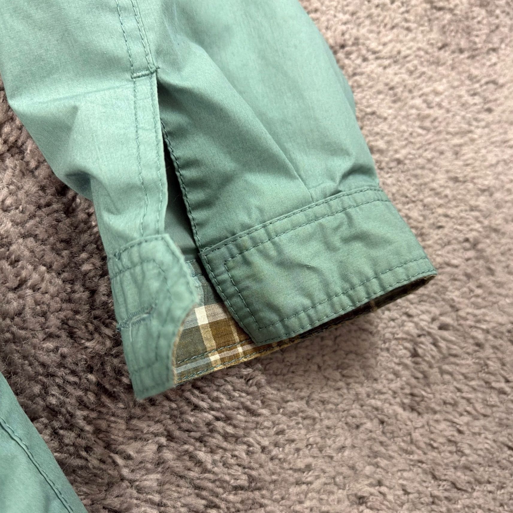 Members Only Members Only Jacket Mens 46 Green Full Zip Lined Pockets Casual Size US S / EU 44-46 / 1 - 4 Thumbnail
