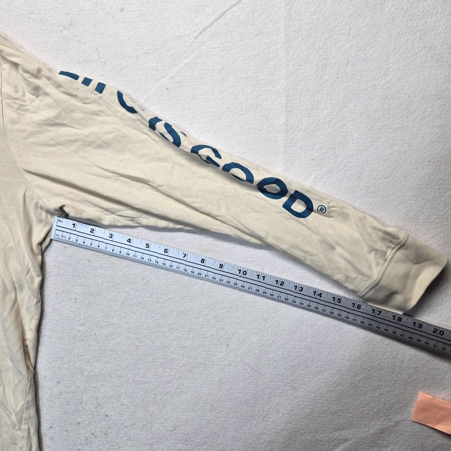 Life is Good VINTAGE Life is Good Shirt Men Large Beige Long Sleeve Graphic Print Mountains Autumn Gear 90s Mens Size US L / EU 52-54 / 3 - 5 Thumbnail