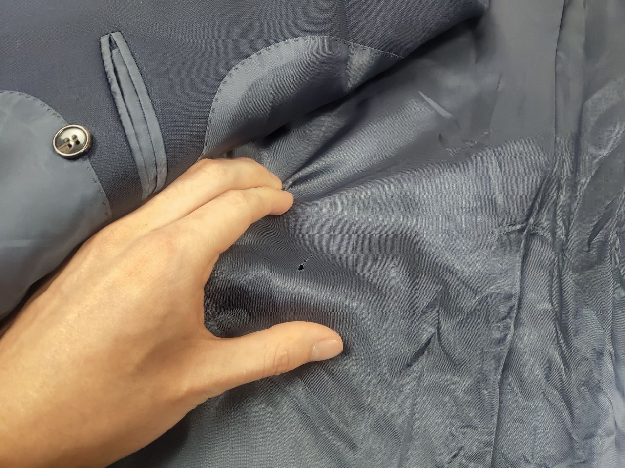 Suitsupply Suitsupply Design Lazio Pure wool Navy button Blazer Jacket Size US L / EU 52-54 / 3 - 12 Thumbnail