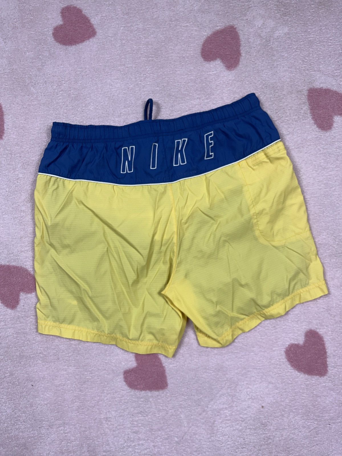 Nike × Vintage ➕ 90s vintage Nike big logo spellout shorts summer Size US 34 / EU 50 - 1 Thumbnail