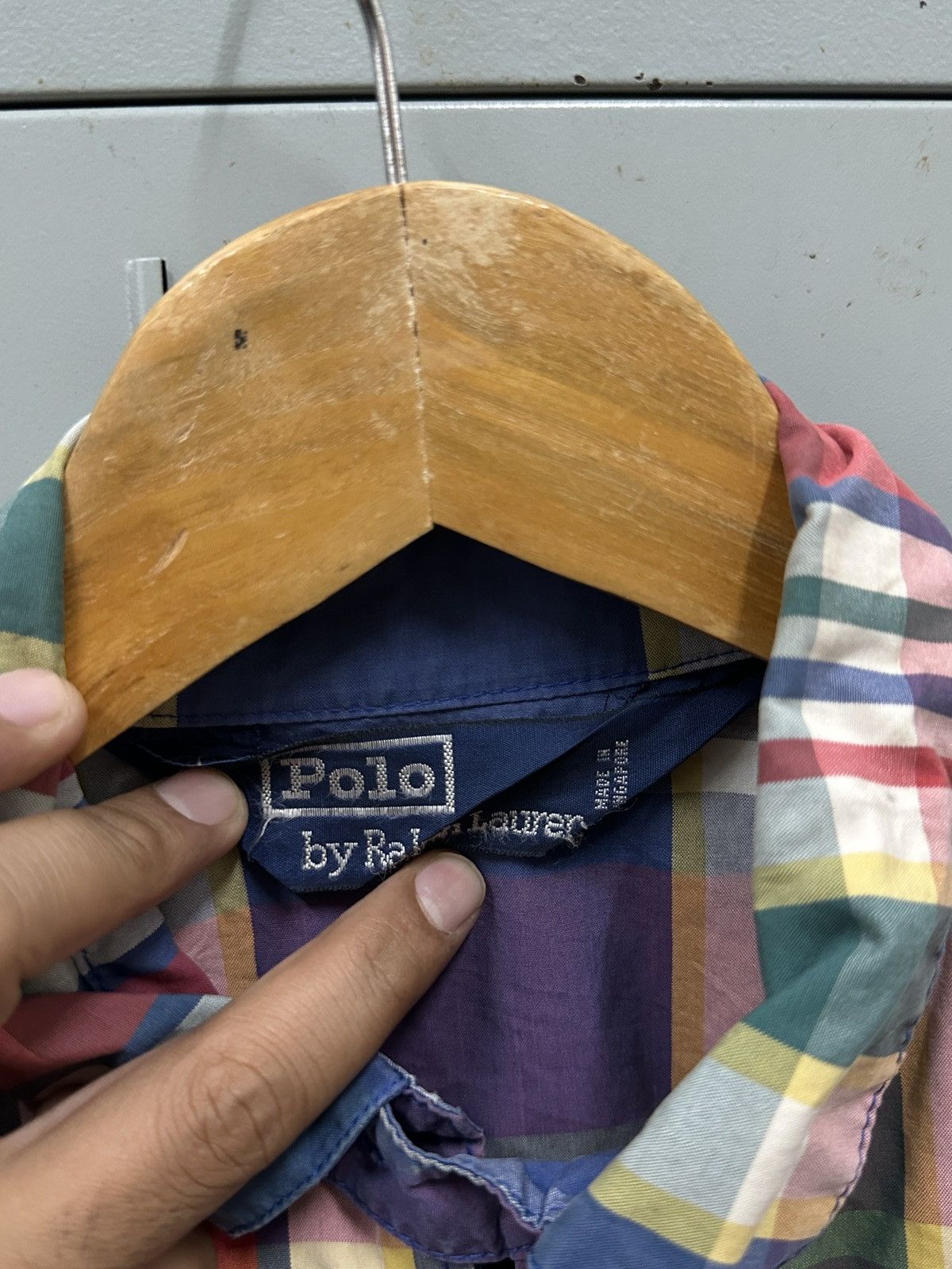 Polo Ralph Lauren Vintage Polo Ralph Lauren Plaid Zipper Light Jacket Size US M / EU 48-50 / 2 - 5 Thumbnail