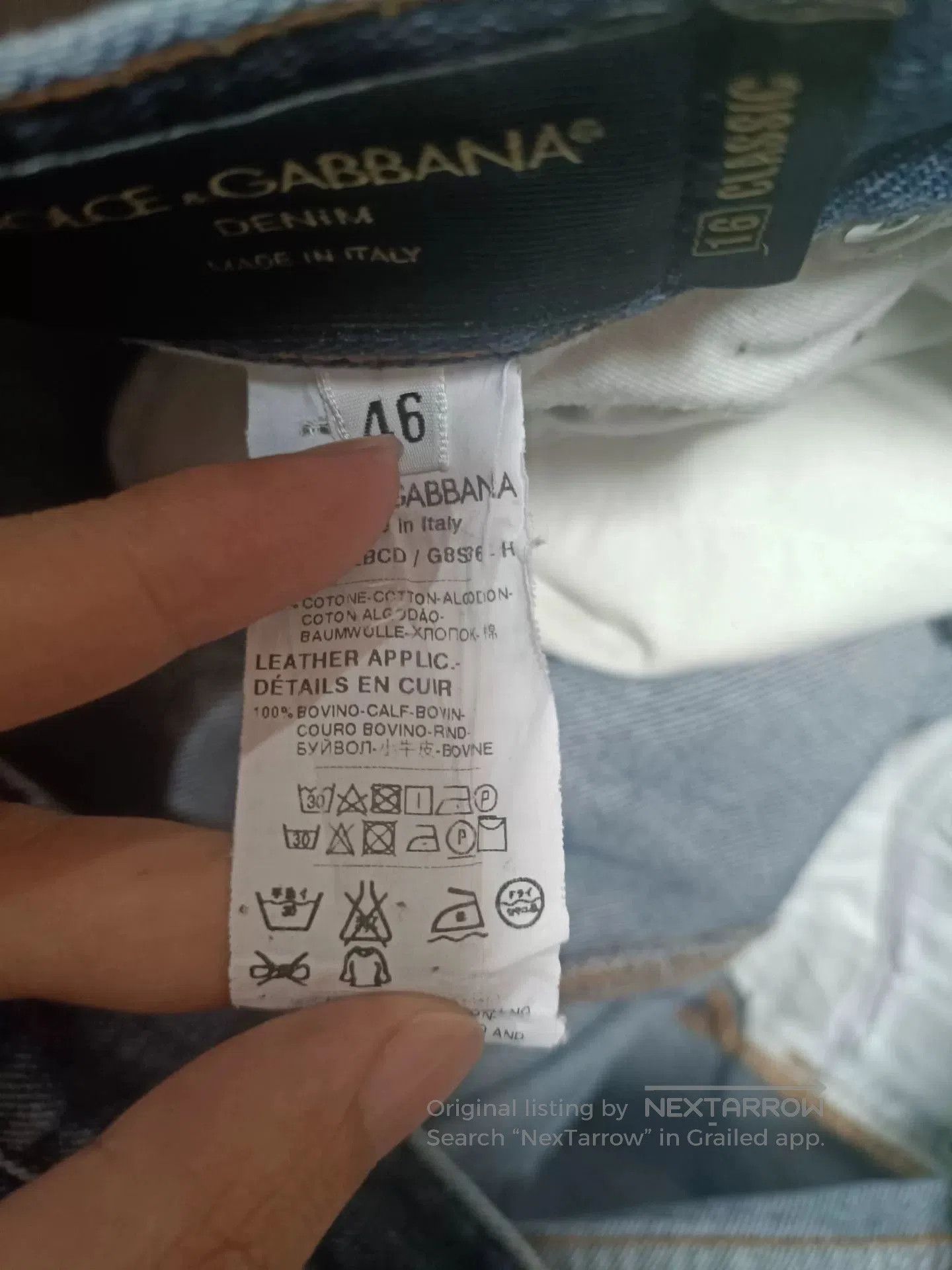 Dolce & Gabbana Dolce&Gabbana Runway Distressed Jeans. Size US 30 / EU 46 - 9 Thumbnail