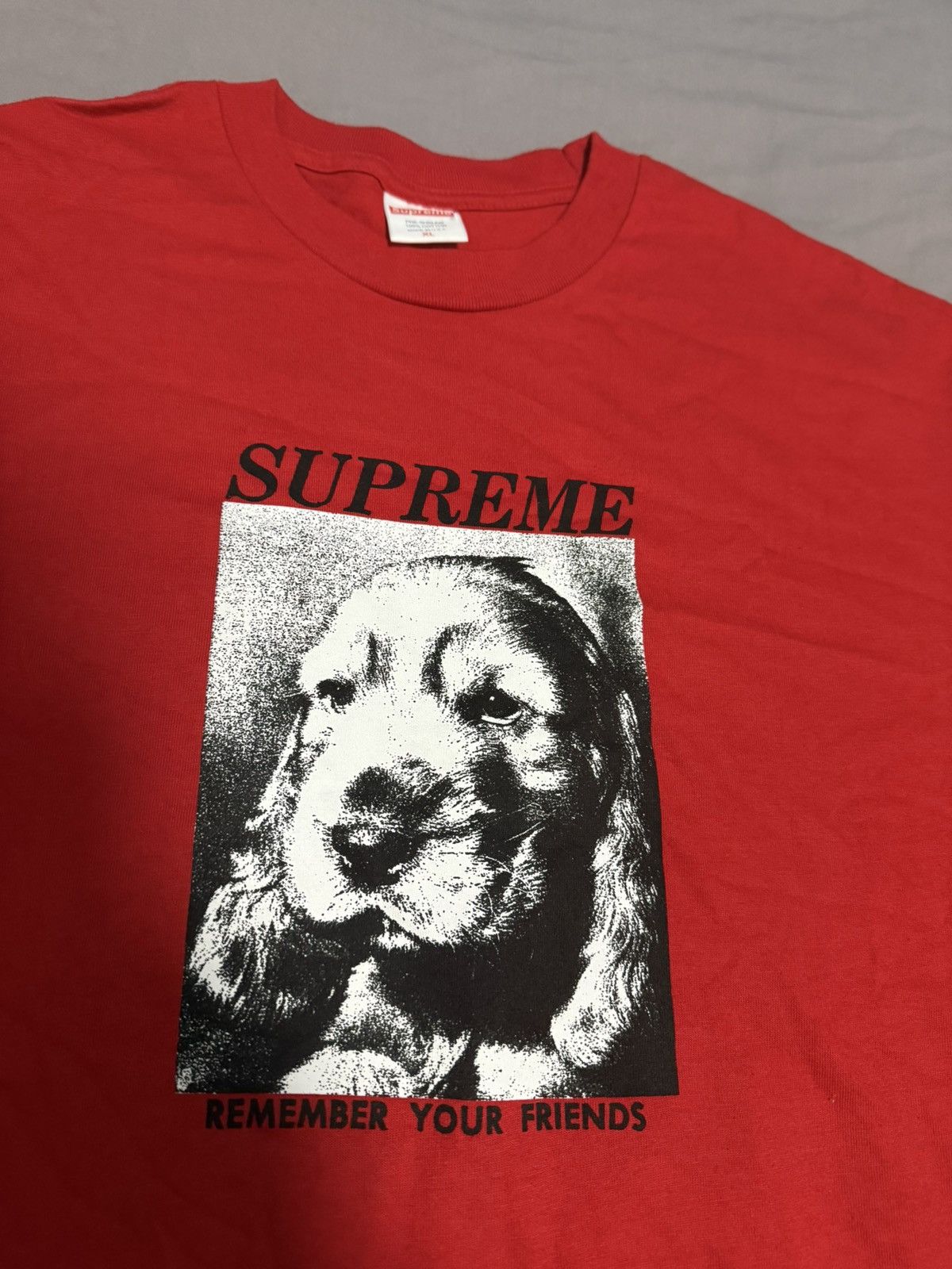 Supreme Supreme remember dog tee T-shirt Size US XL / EU 56 / 4 - 2 Thumbnail