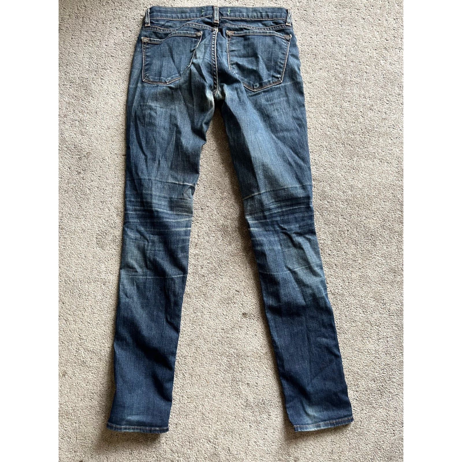 J Brand J Brand Pure Skinny Leg Jeans Womens Mid Rise Stretch Blue 27 Regular Denim Cotton Blend 5-Pocket Design Jeans Womens Size 27" / US 4 / IT 40 - 3 Thumbnail
