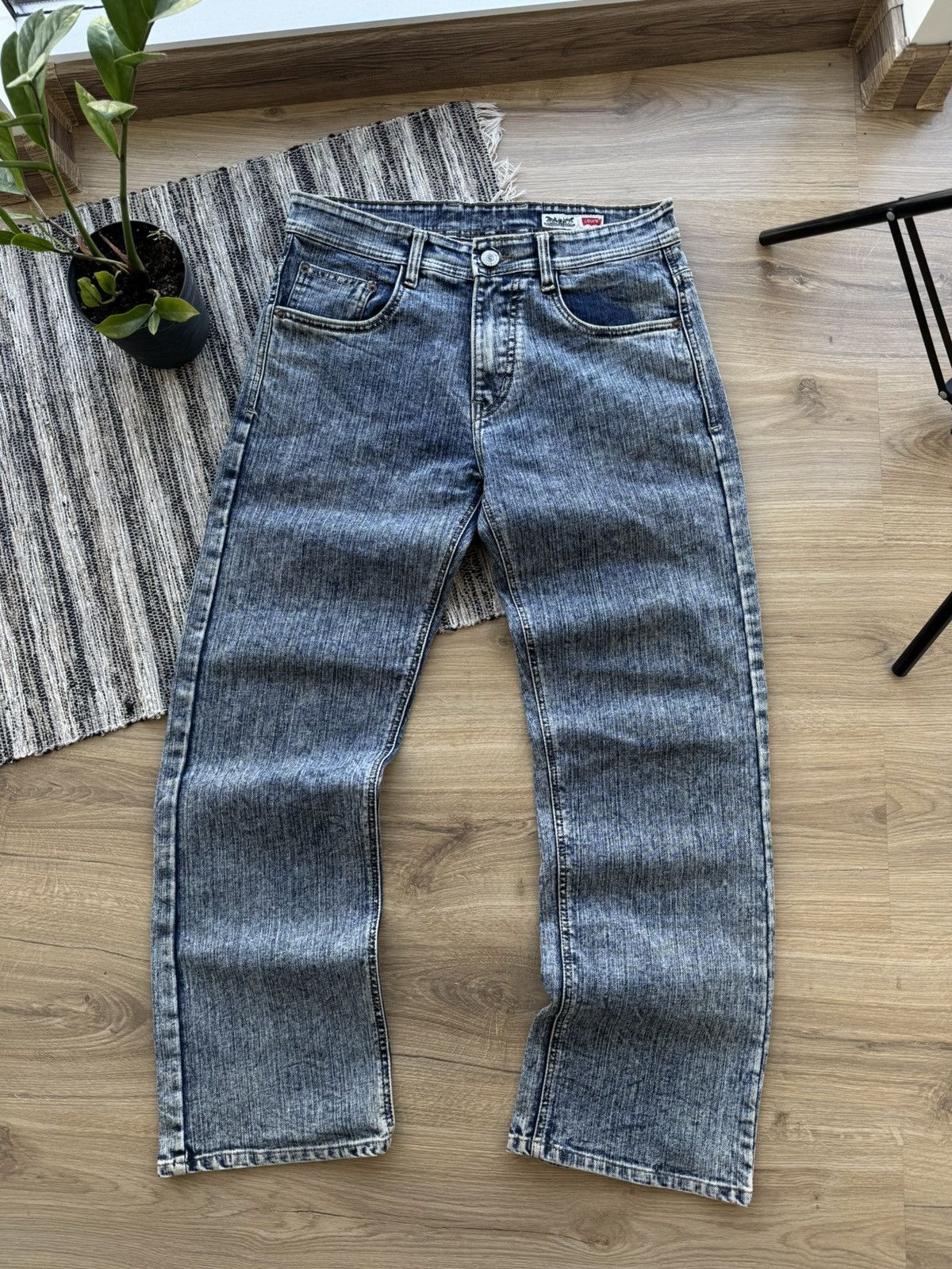Levi's × Vintage Vintage Levis 513 washed distressed denim Pants Size US 34 / EU 50 - 3 Thumbnail