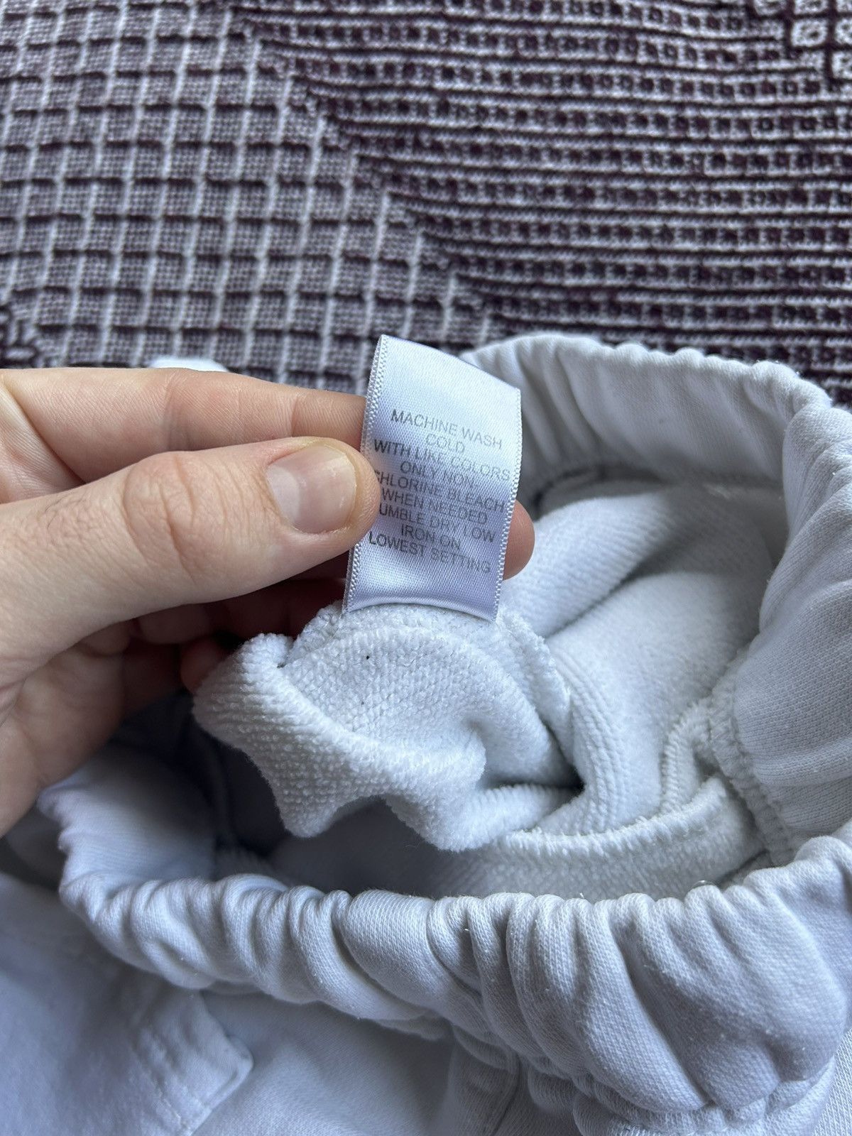 Essentials × Fear of God Fear Of God Essentials White Sweatpants Women Size 26" / US 2 / IT 38 - 10 Thumbnail
