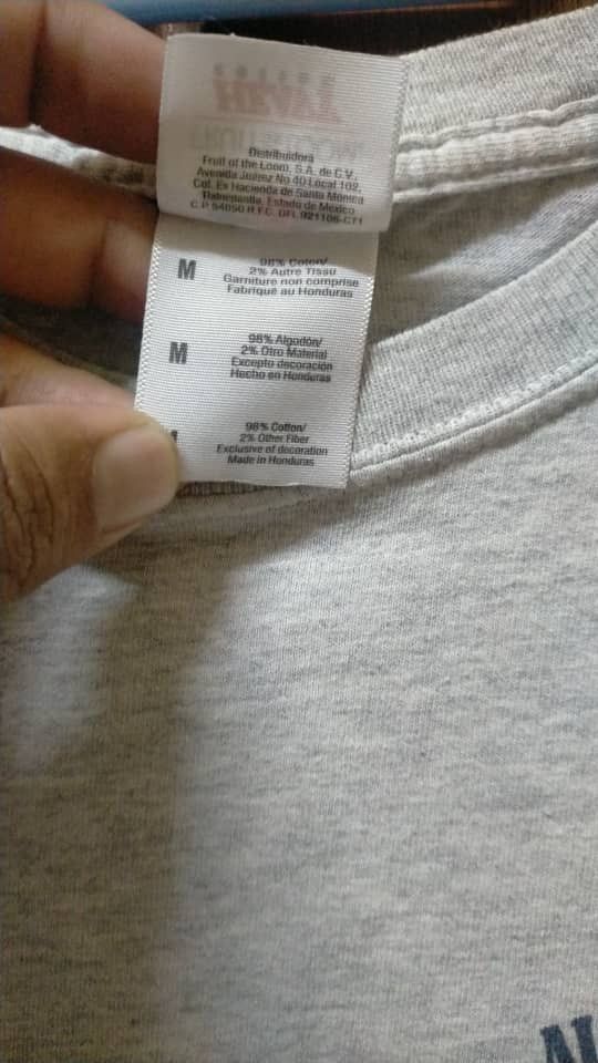 Fruit Of The Loom × Vintage Vintage Fruit of The Loom Graphic Tee Streetwear Size US M / EU 48-50 / 2 - 4 Thumbnail