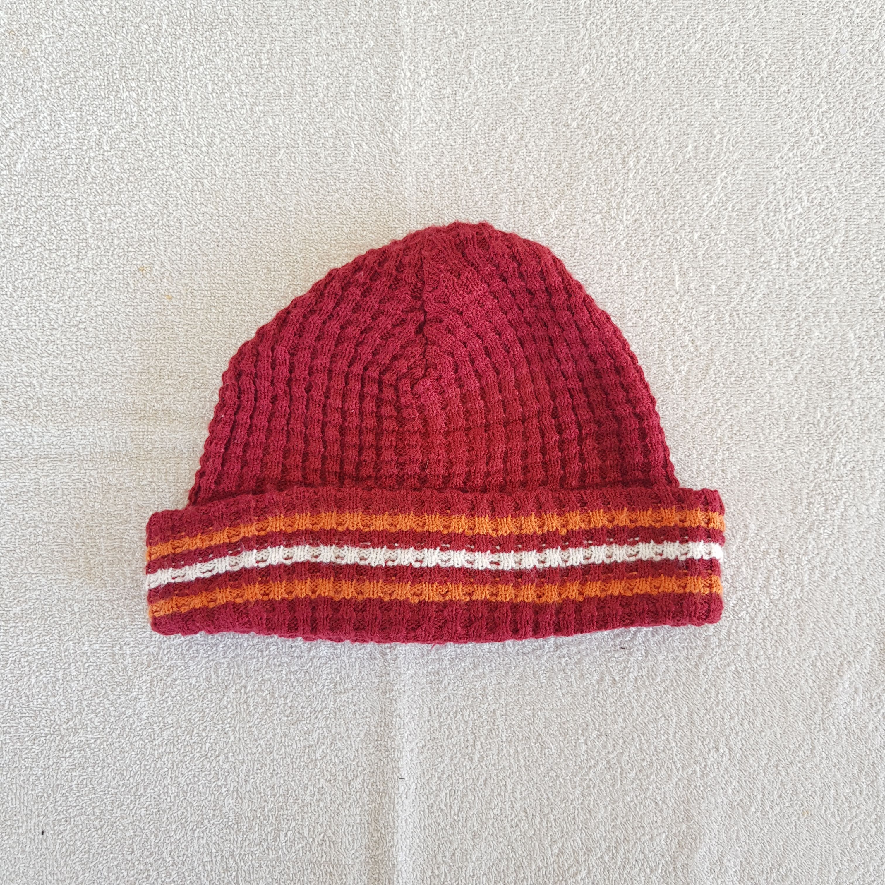 Other Vintage Japanese Ribbed Knit Beanie Snow Caps Hats. Size ONE SIZE - 5 Thumbnail