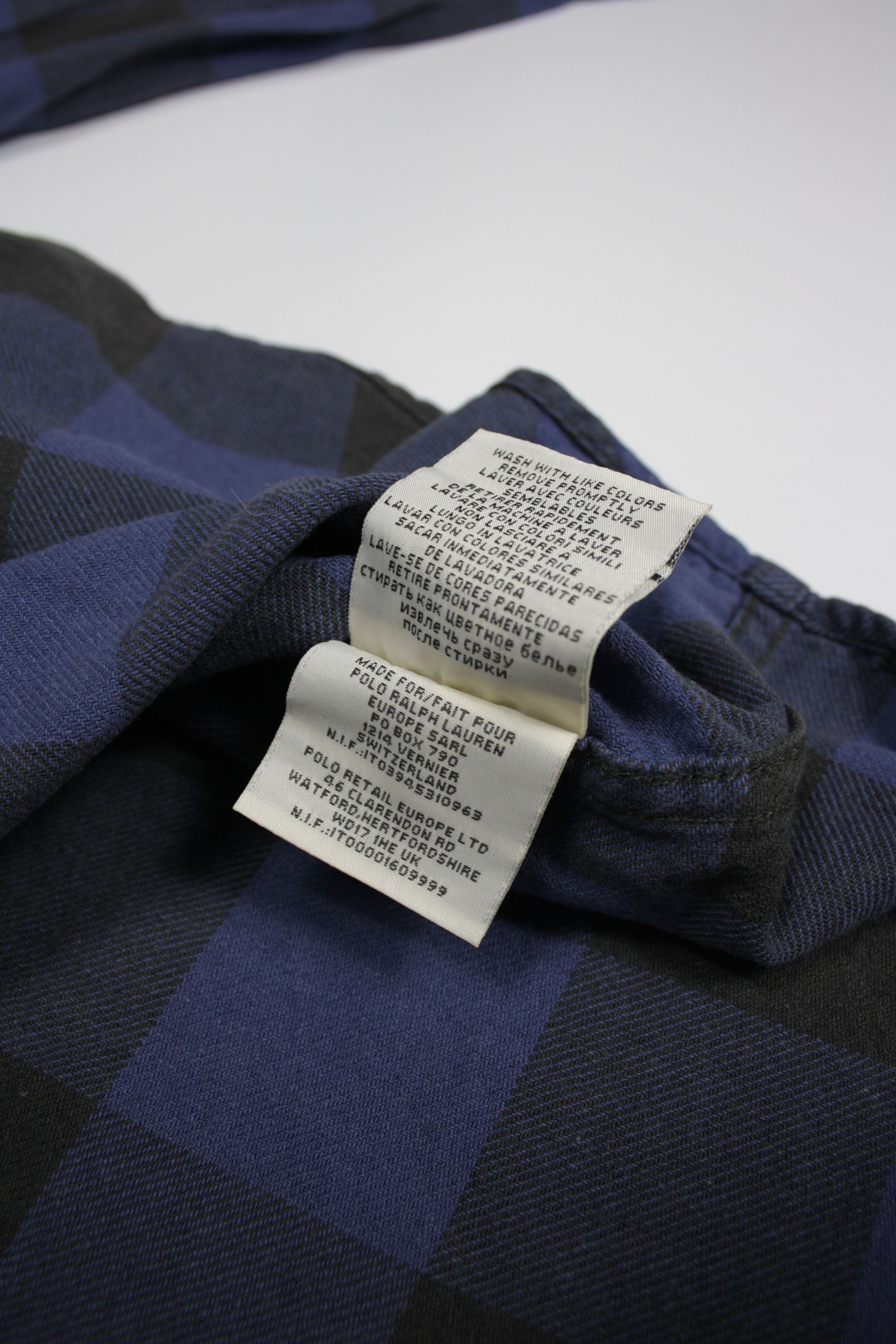 Denim & Supply Ralph Lauren × Polo Ralph Lauren Ralph Lauren Polo Bear Pocket Plaid Button Up Shirt Size US M / EU 48-50 / 2 - 8 Thumbnail