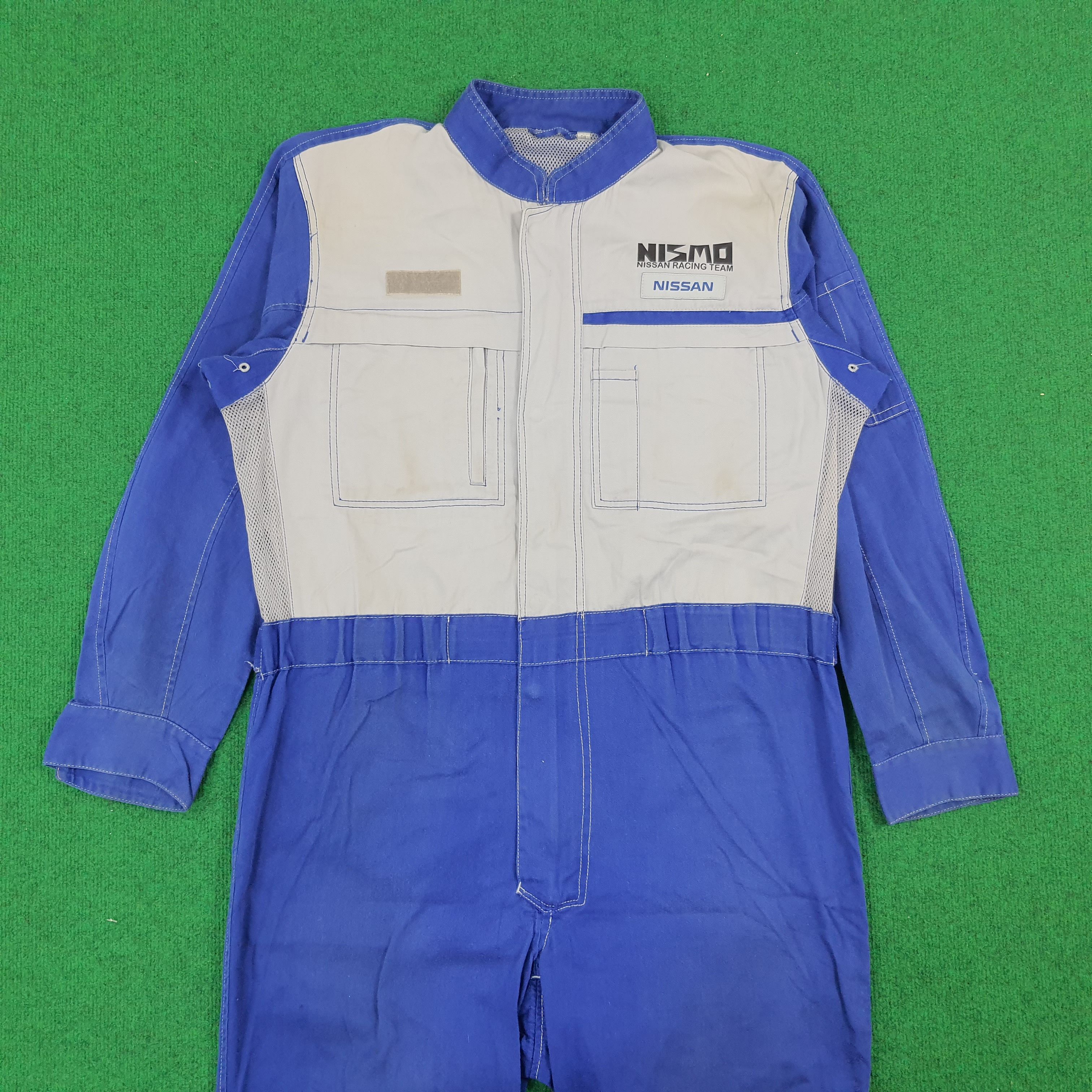 Japanese Brand × Vintage Vintage NISMO Nissan Racing Team Motorsports Coverall Size US M / EU 48-50 / 2 - 3 Thumbnail