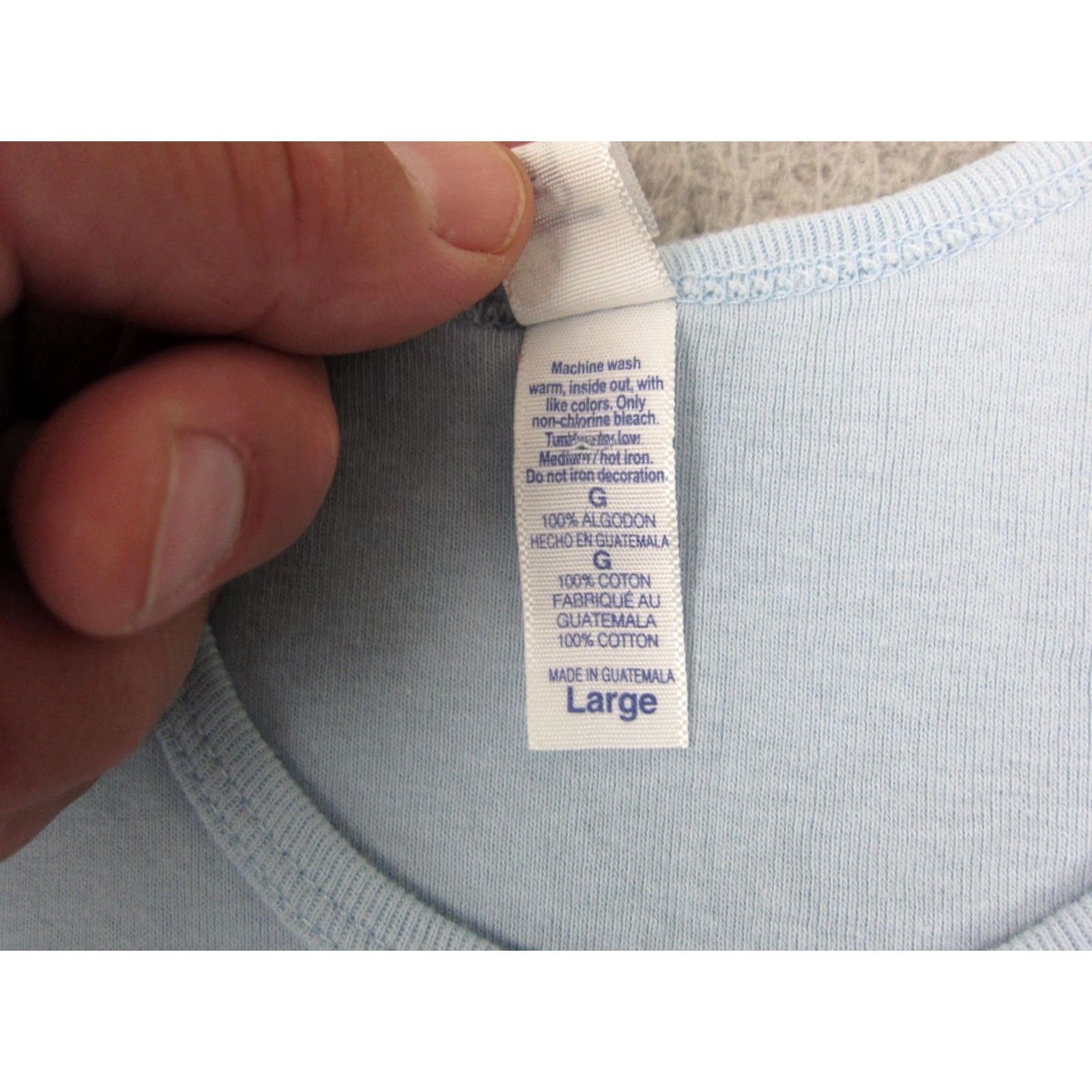 Bell VINTAGE Clarks Bar Shirt Womens L Blue Tank Top Scoop Neck Melbourne Iowa Size L / US 10 / IT 46 - 5 Thumbnail