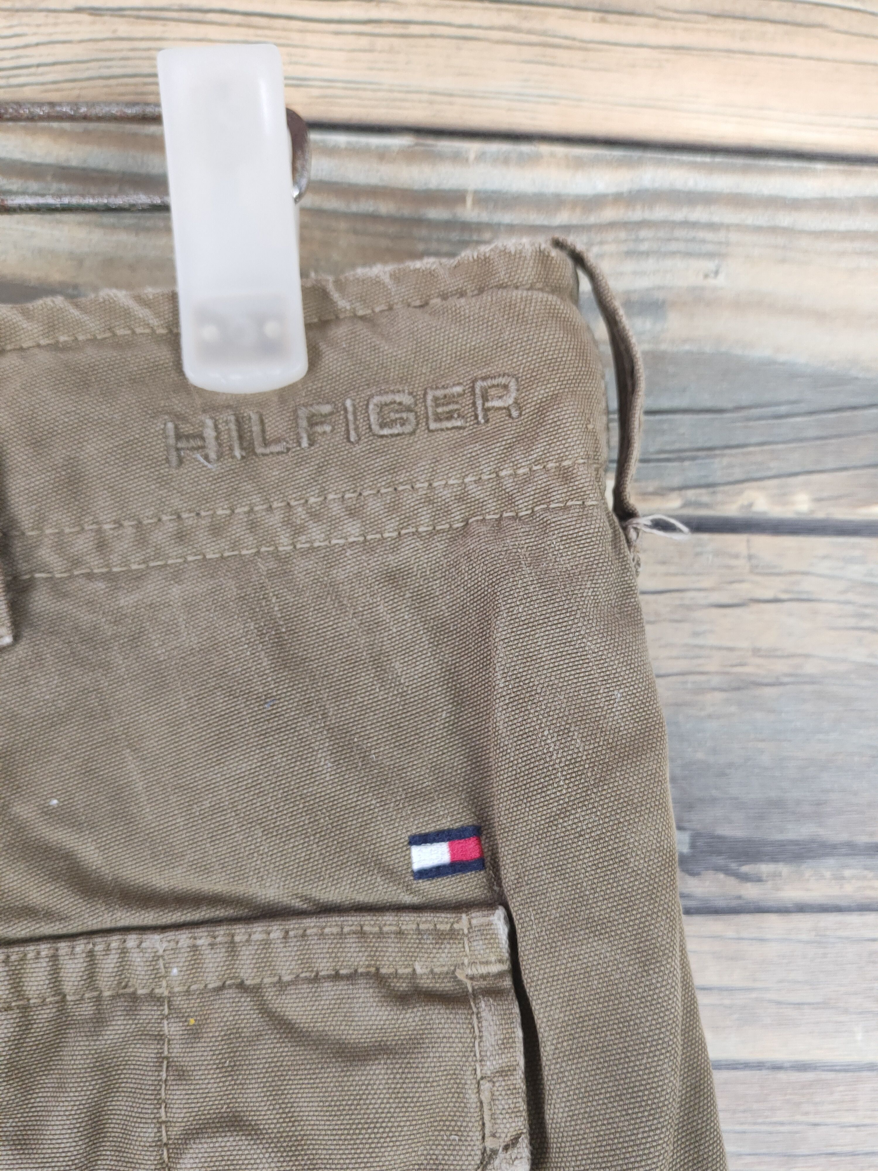 Tommy Hilfiger DL Tommy Hilfiger Brown Multipocket Cargo Pants #46-005 Size US 32 / EU 48 - 12 Thumbnail