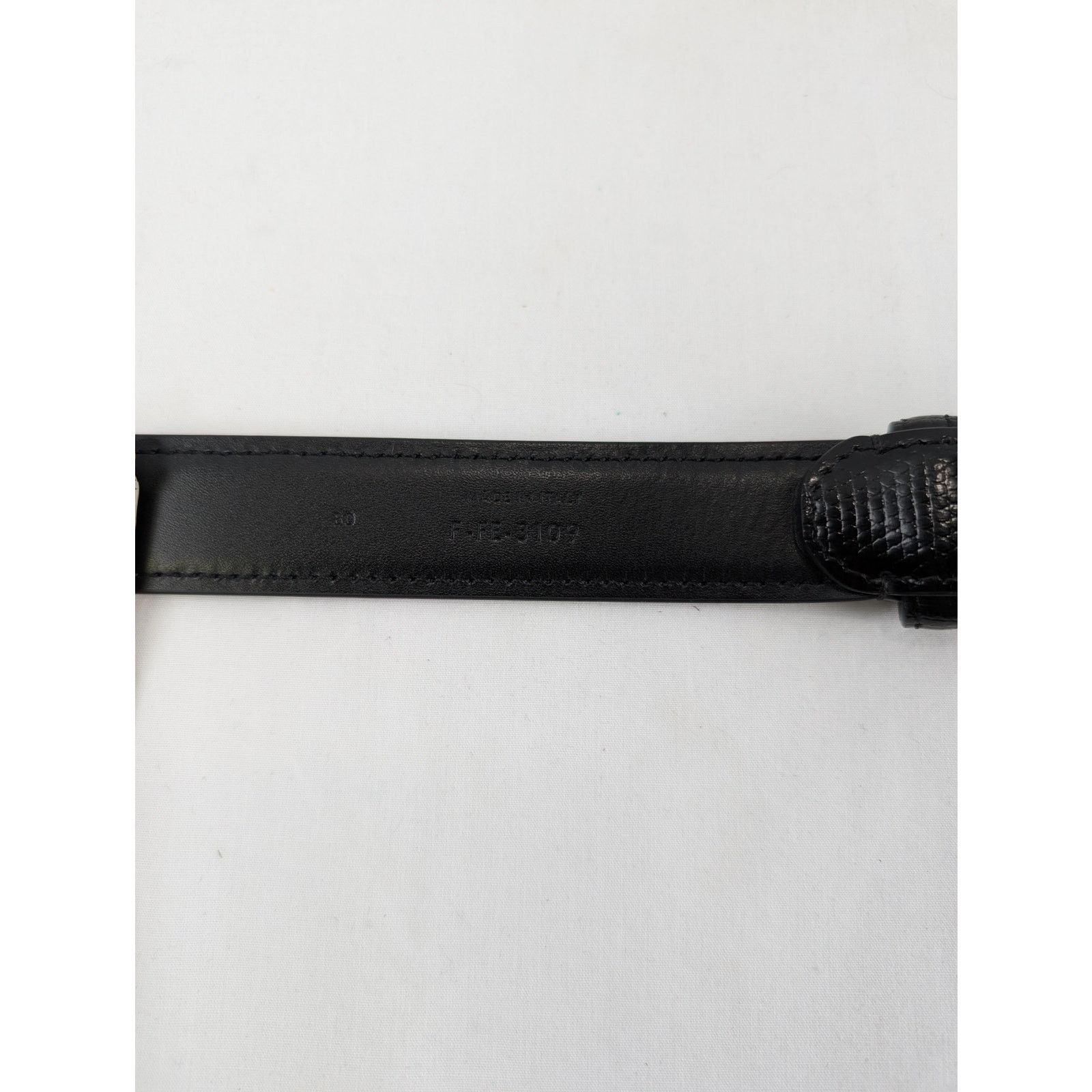 Celine o1rshd1 Size: 80 / Elegant Belt with Square Buckle Size ONE SIZE - 13 Thumbnail