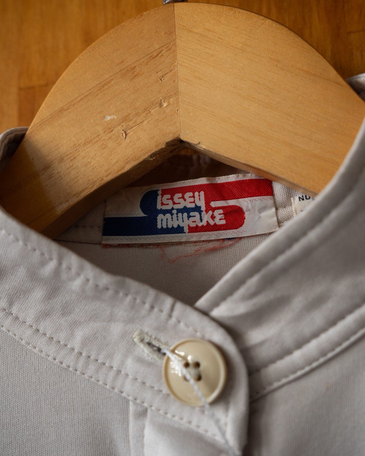 Issey Miyake Vintage 1970s Issey Miyake Madarin Collar Jacket Size S / US 4 / IT 40 - 4 Thumbnail