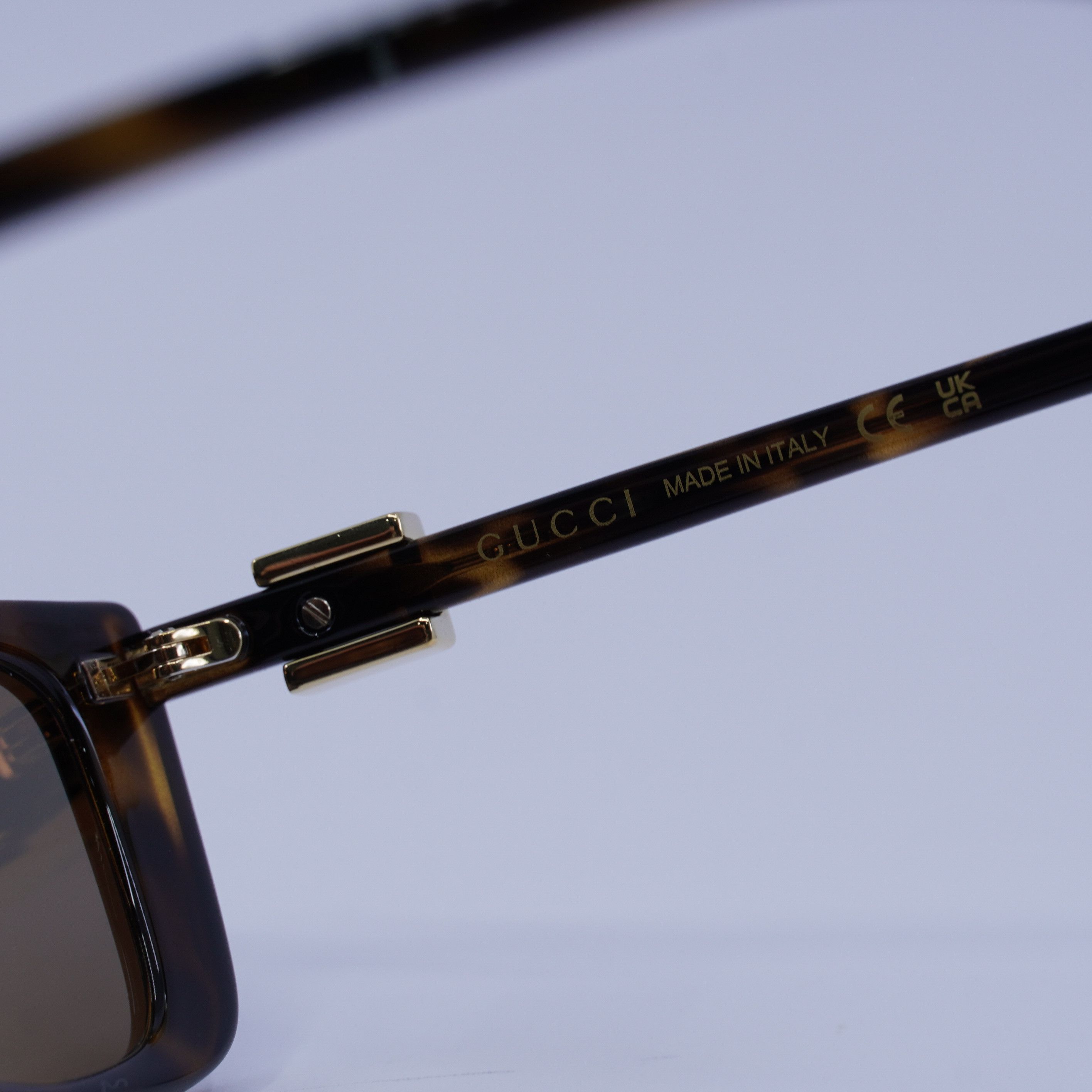 Gucci Gucci GG1681S 003 Sunglasses Havana Cat Eye Frame Size ONE SIZE - 8 Thumbnail