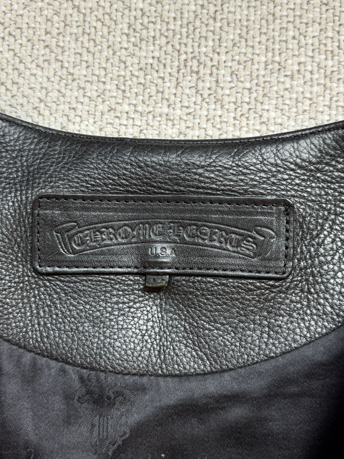 Chrome Hearts Chrome Hearts 1of1 Leather Vest Size US M / EU 48-50 / 2 - 7 Thumbnail