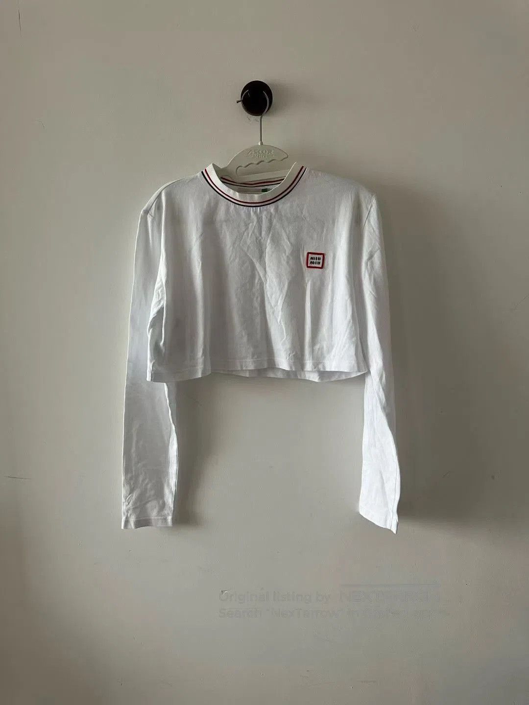 Miu Miu Miu Miu Long-Sleeve Top. Size XS / US 0-2 / IT 36-38 - 1 Thumbnail