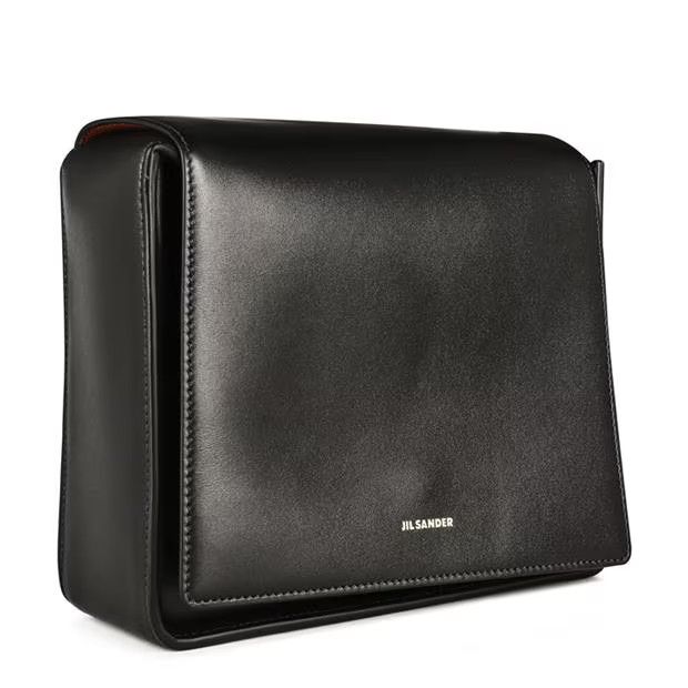 Jil Sander o1g2r1mq1024 Size: OS / Medium Sling Shoulder Bag in Black Size ONE SIZE - 2 Thumbnail