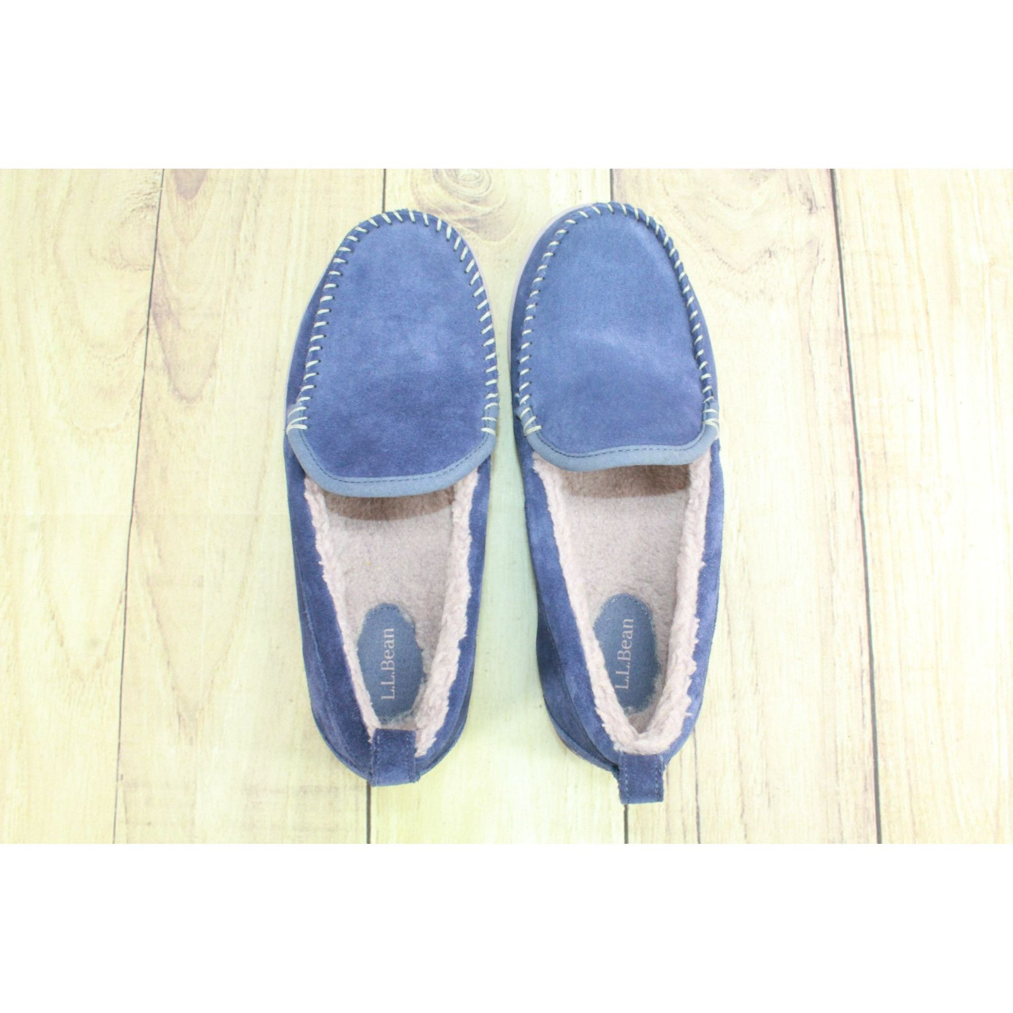 L.L. Bean LL Bean Women's Fleece Mountain Moccasin Slippers Size US 10 / IT 40 - 7 Thumbnail