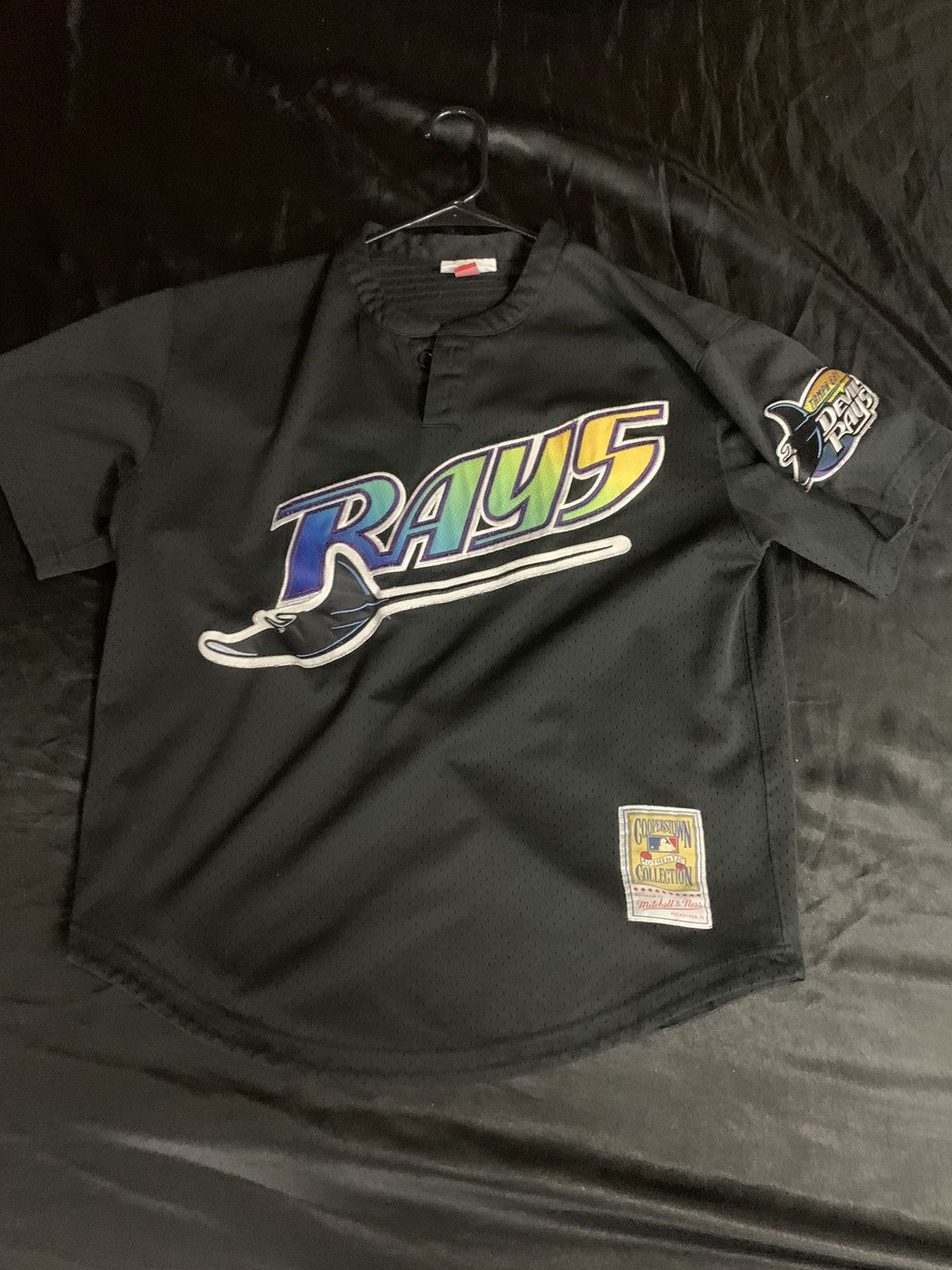 Wade Boggs devil rays jersey