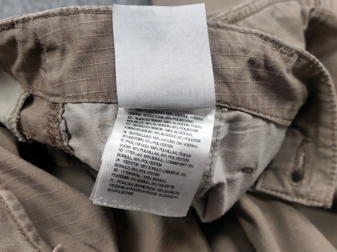 Vintage Carhartt Beige Ripstop Faded Cargo Pants Y2k Style