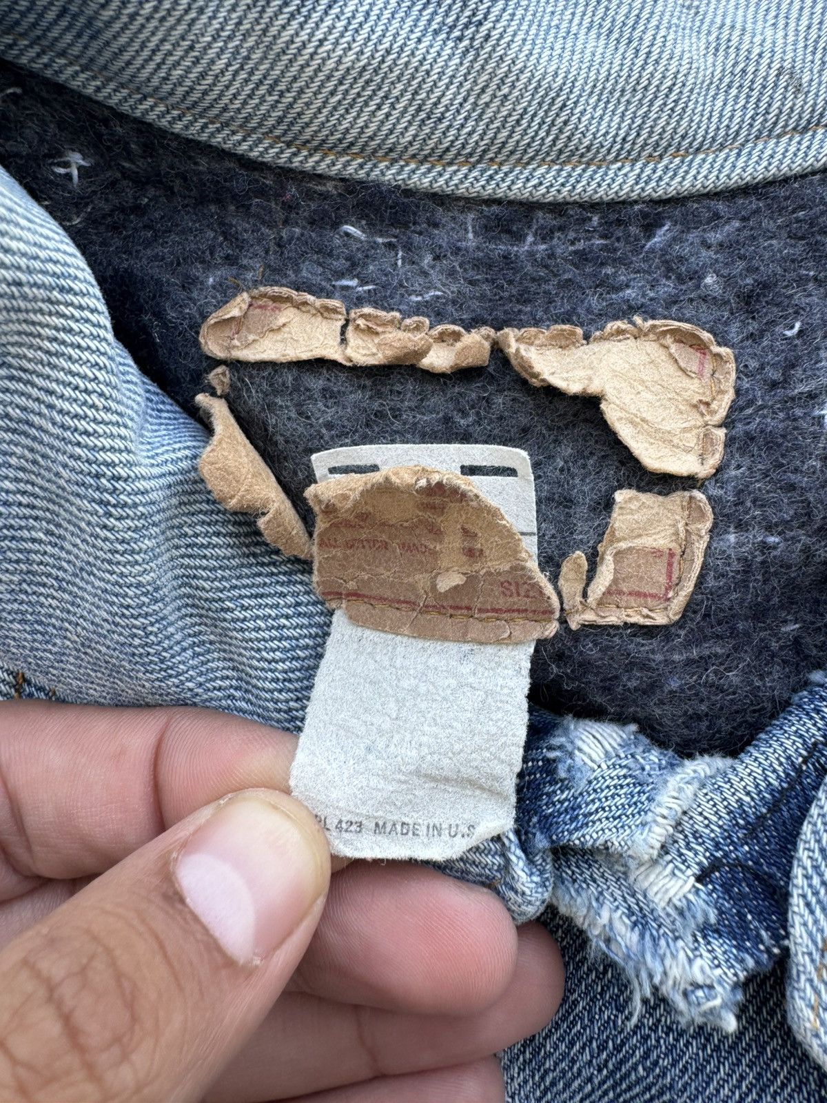 Levi's Levis Late 60s Type 3 Troy Blanket Trucker Size US M / EU 48-50 / 2 - 4 Thumbnail