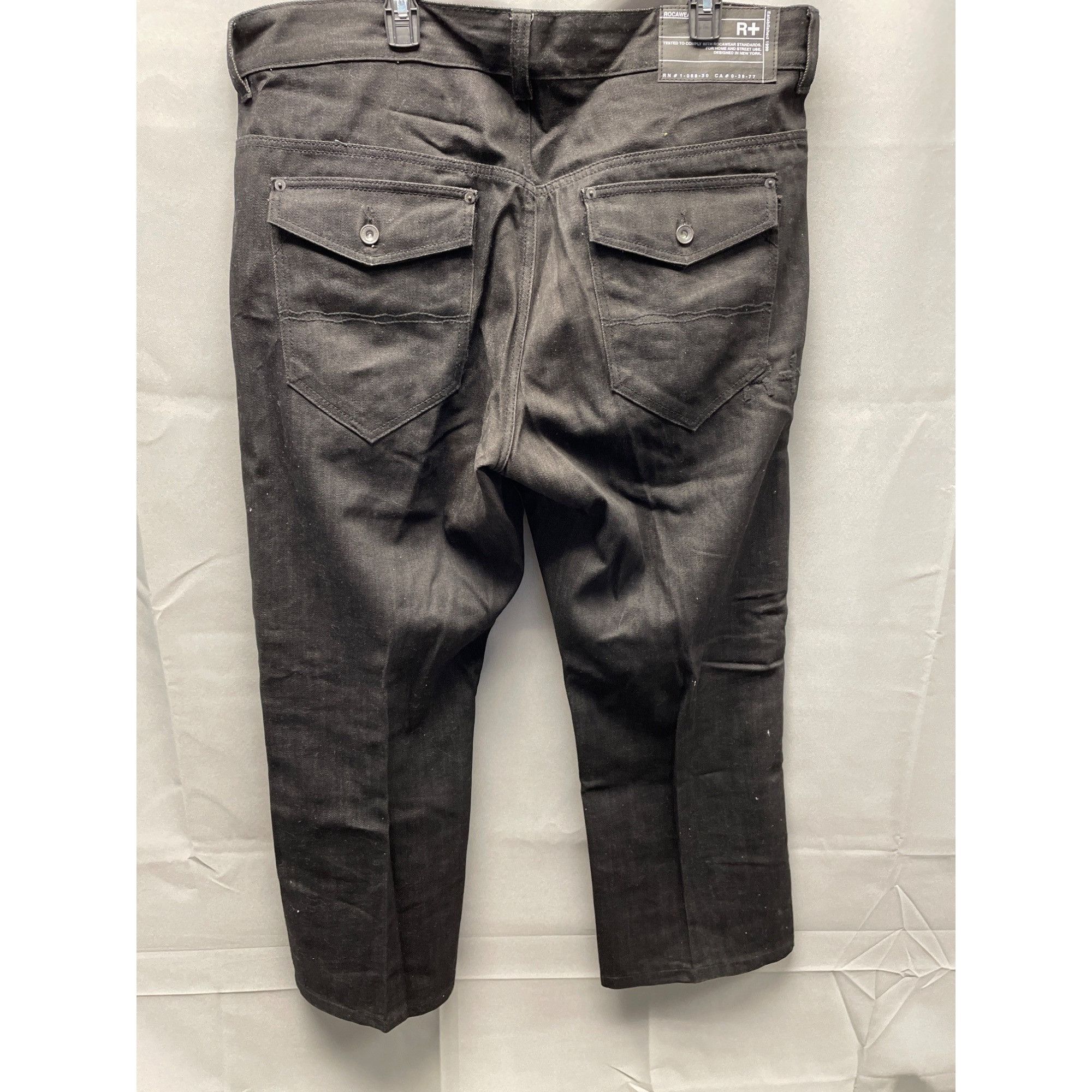 Rocawear Rocawear Men's Black Jeans Original Fit size 40x30 SKU 4050 Size US 40 / EU 56 - 2 Thumbnail
