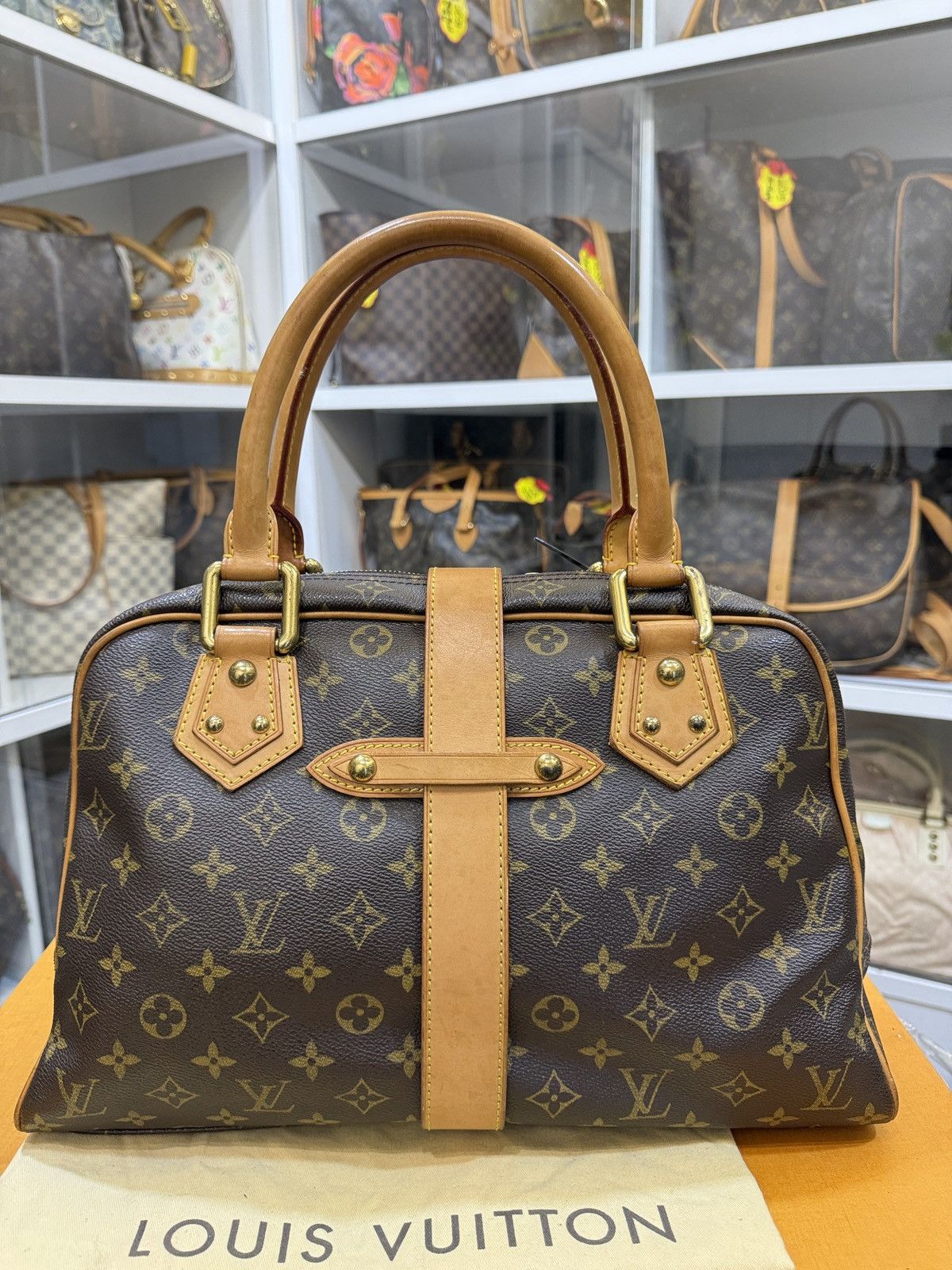 Louis Vuitton LOUIS VUITTON MANHATTAN GM - 2141 Size ONE SIZE - 11 Thumbnail