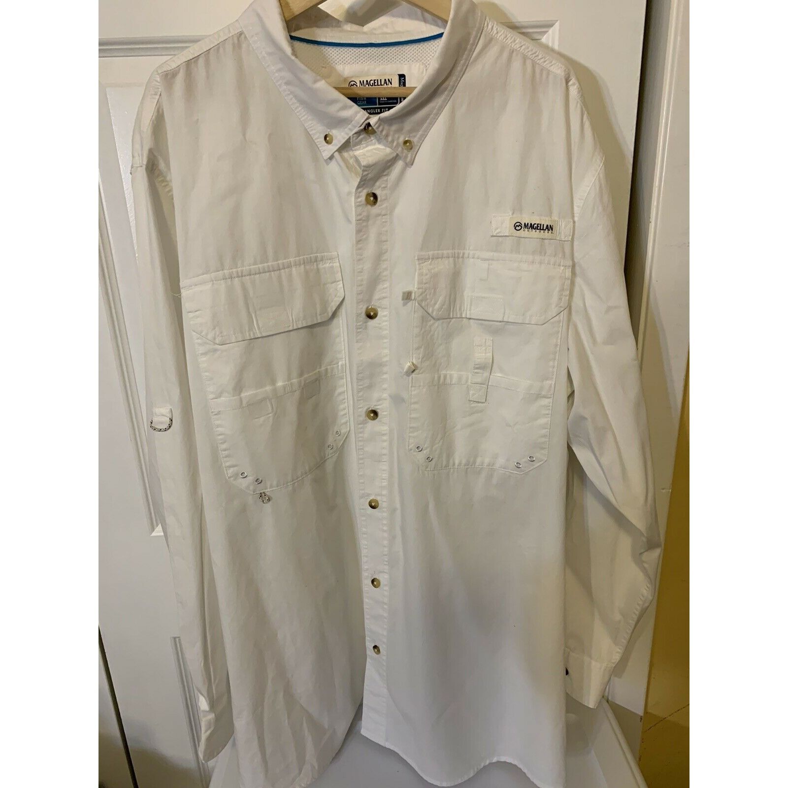 Other Magellan Outdoor Men’s Sz 3XL Vented Shirt Fish Gear Angler Size US XXL / EU 58 / 5 - 4 Thumbnail