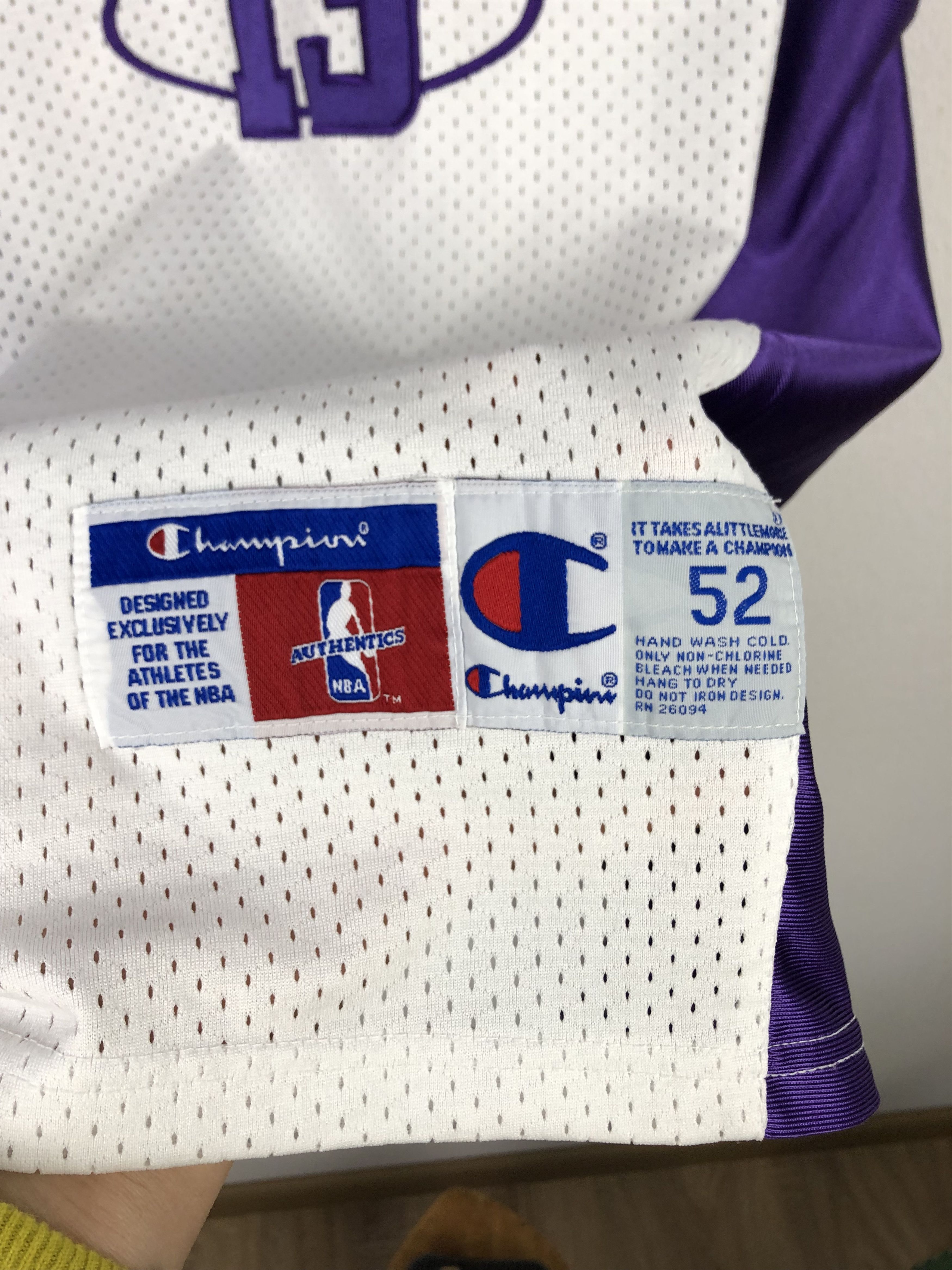 Champion Vintage 90's Champion Phoenix Suns Steve Nash Jersey NBA Size US XXL / EU 58 / 5 - 4 Thumbnail
