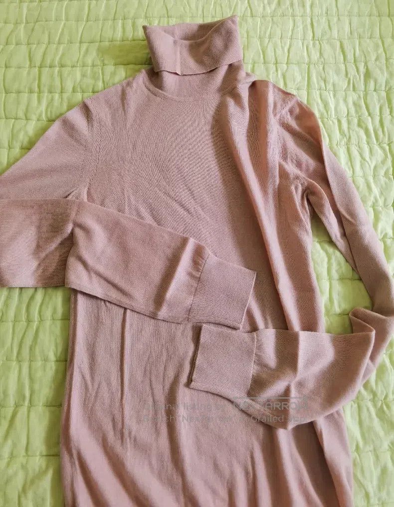 Loro Piana Loro Piana 100% cashmere high neck ribbed knit top Size XS / US 0-2 / IT 36-38 - 4 Thumbnail