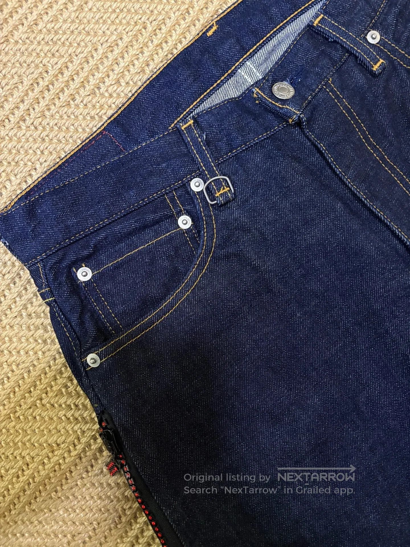 Levi's Levi's Fenom Disco Red Diamond Unwashed Jeans. Size US 26 / EU 42 - 7 Thumbnail