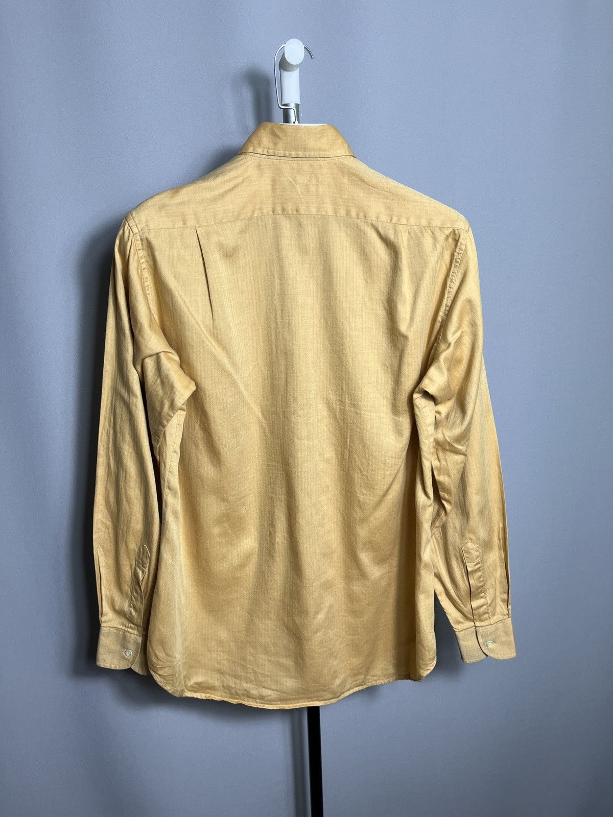 Burberry Burberrys London shirt button down beige mens pocket France Size US M / EU 48-50 / 2 - 7 Thumbnail