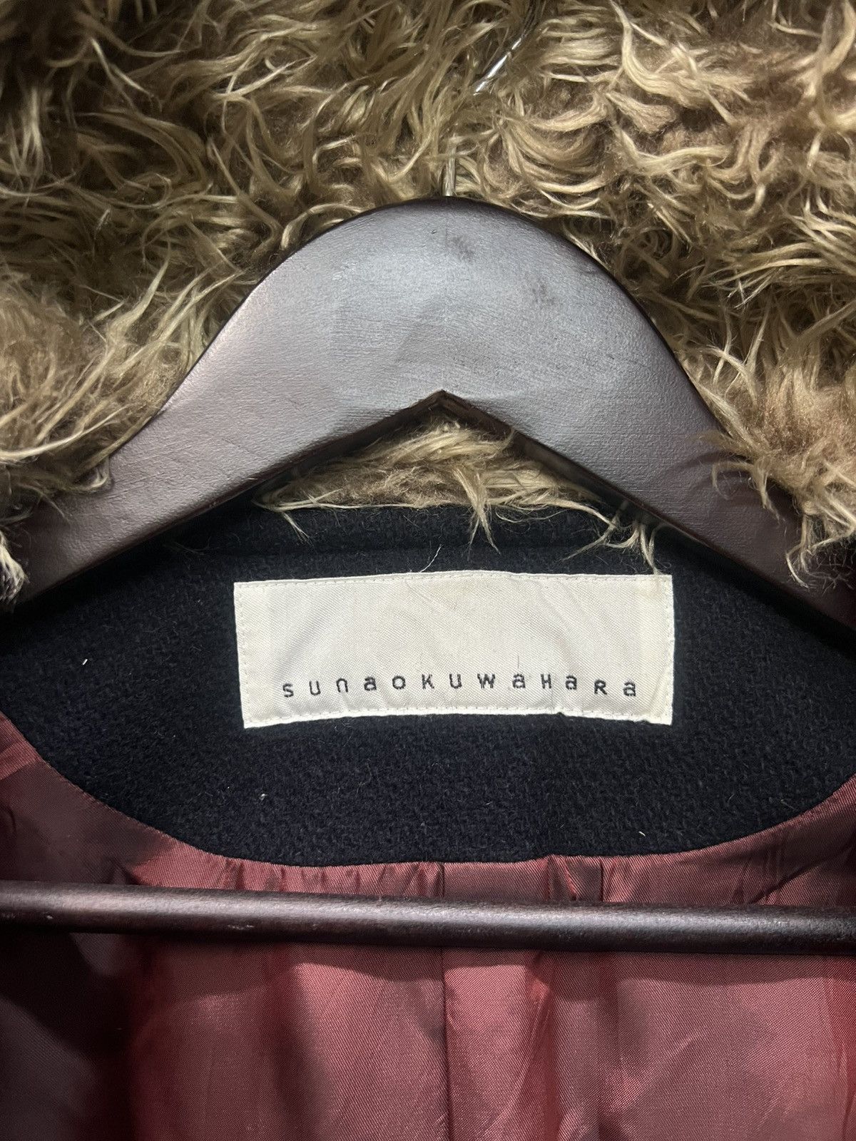 Sunao Kuwahara Sunaokuwahara Wool Coat With Fleece Lined Hoodie Size S / US 4 / IT 40 - 7 Thumbnail