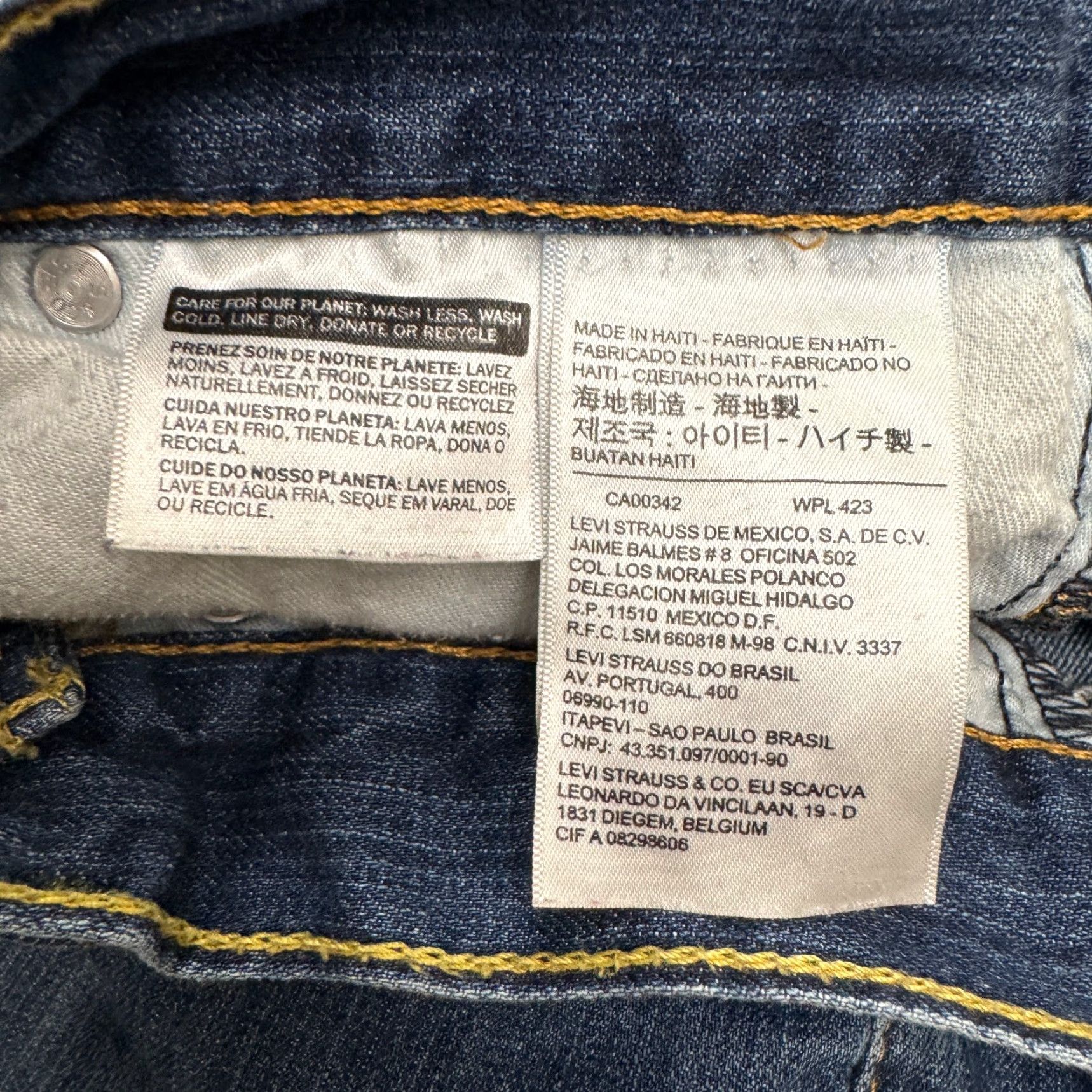 Levi's Levi's 514 Denim Jeans Mens 29x30 Straight Leg Medium Wash Blue Casual Streetwear Mens Bay Size US 29 - 7 Thumbnail
