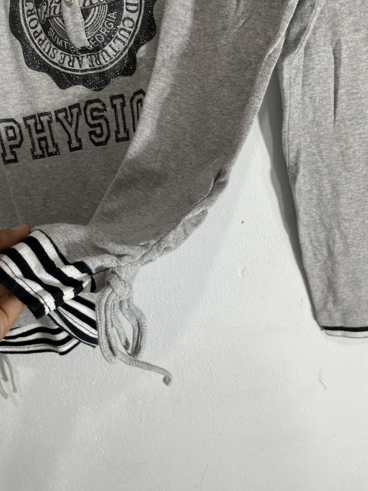 Hysteric Glamour POEM AMERICUS PHYSICAL DOUBLE LAYER LONG SLEEVE Size US L / EU 52-54 / 3 - 7 Thumbnail