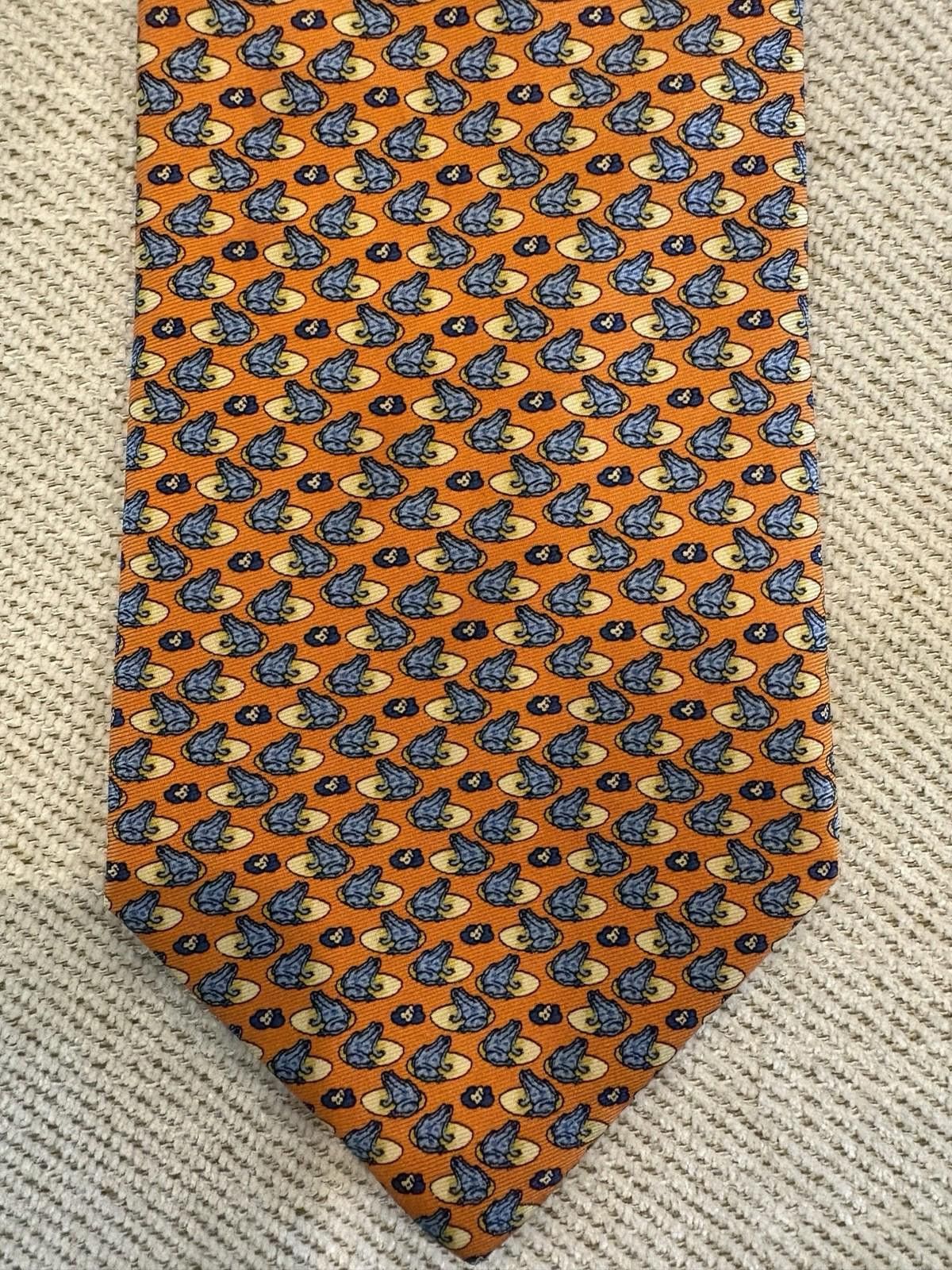 Brooks Brothers Lot of 2 100% Silk Brooks Brothers Made in USA Animal Prints Size ONE SIZE - 5 Thumbnail