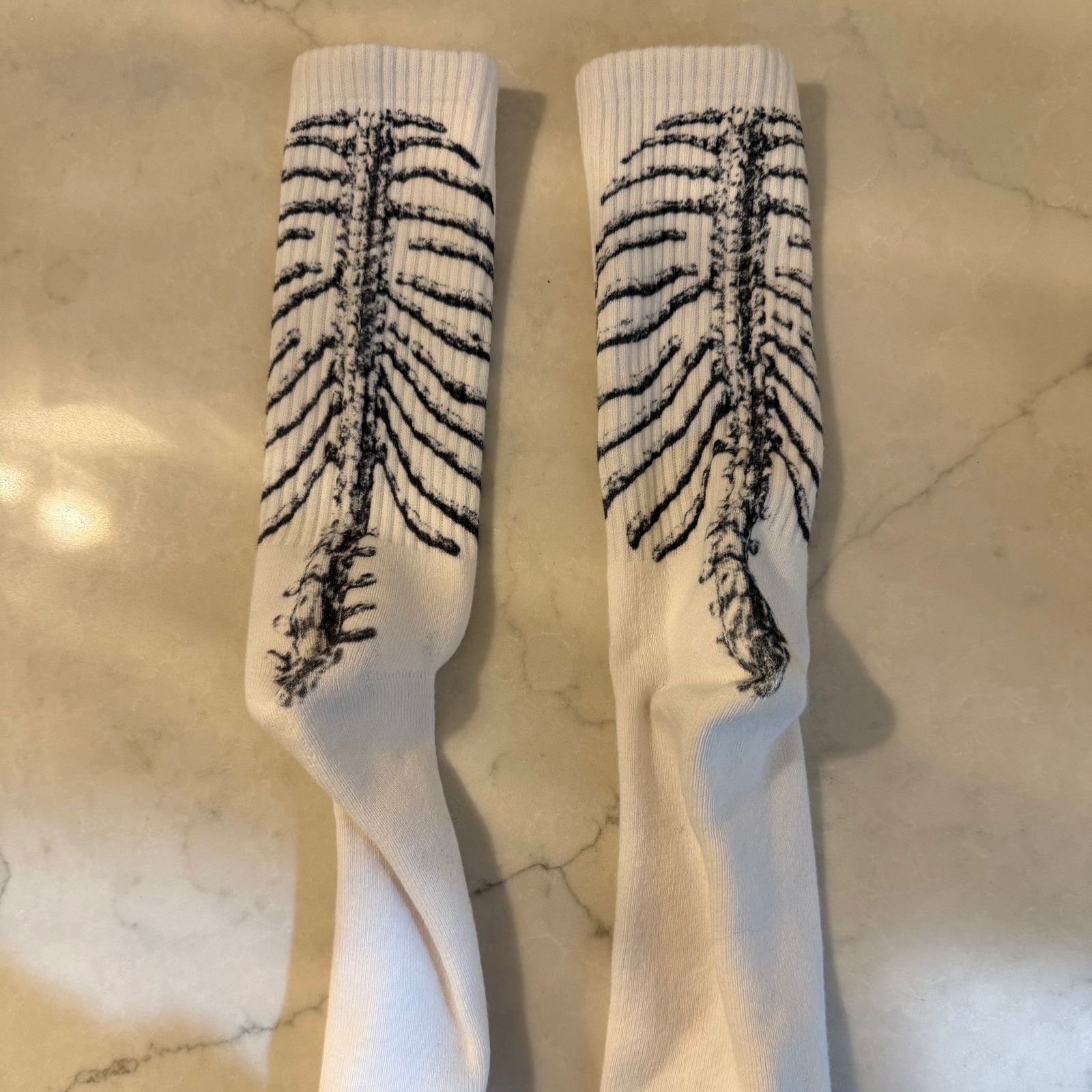 Other Hard Jewelry Metallic Spine Socks Size ONE SIZE - 2 Thumbnail