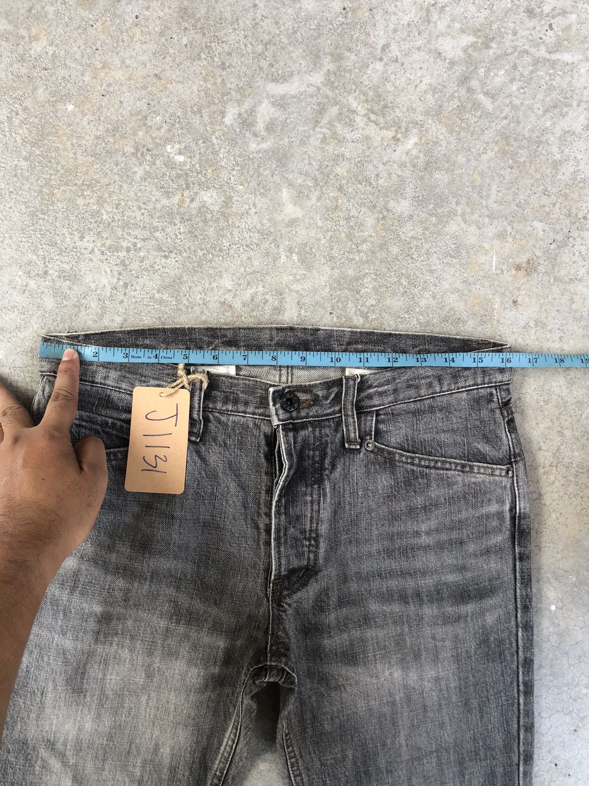 PPFM Japanese PPFM Flared Jeans Distressed Jeans Size US 32 / EU 48 - 22 Thumbnail