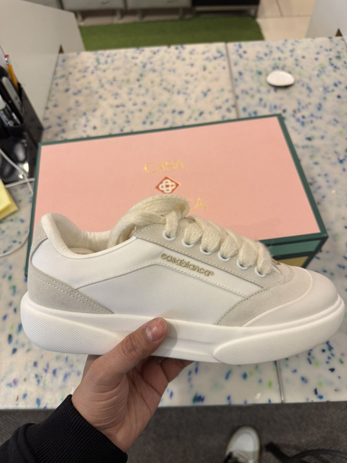 Casablanca Mens casablanca del mar sneaker Size US 7.5 / EU 40-41 - 2 Thumbnail