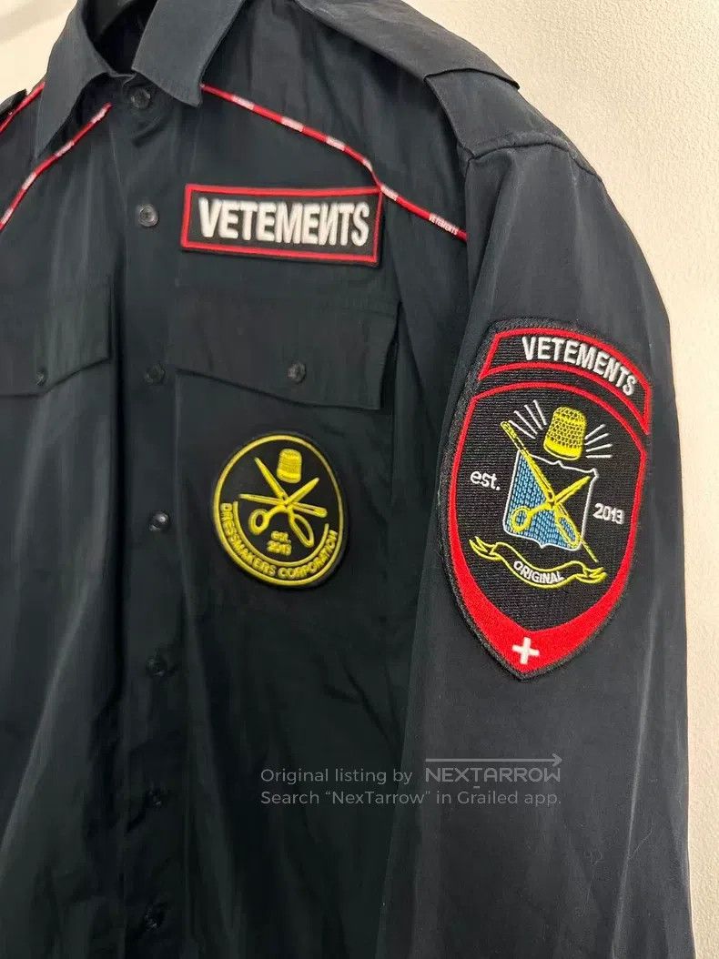 Vetements Vetements Police officer shirt Size US XS / EU 42 / 0 - 3 Thumbnail