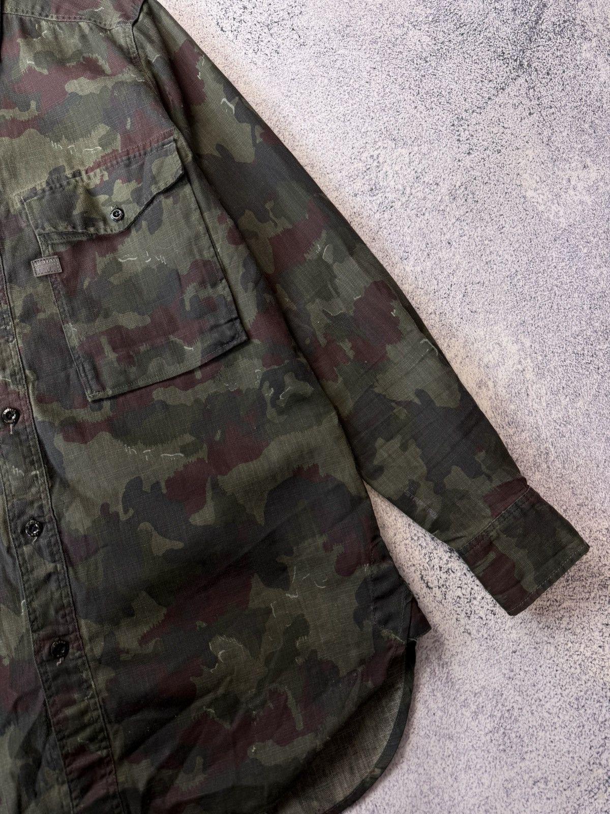 G-Star Vintage G Star Raw Multicam Thick Shirt Size M Size US M / EU 48-50 / 2 - 11 Thumbnail